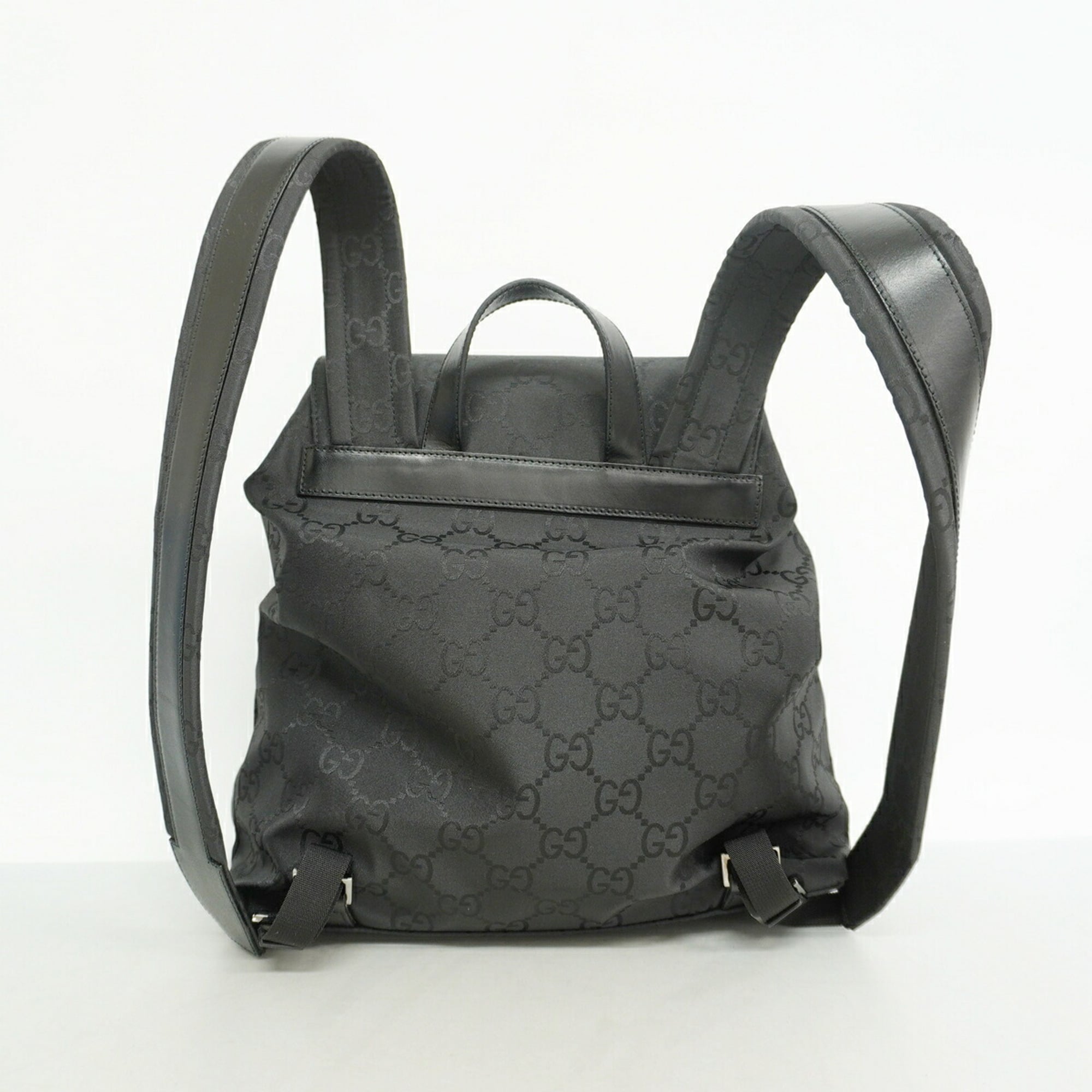 Gucci Black Nylon Backpack (Pre-Owned)