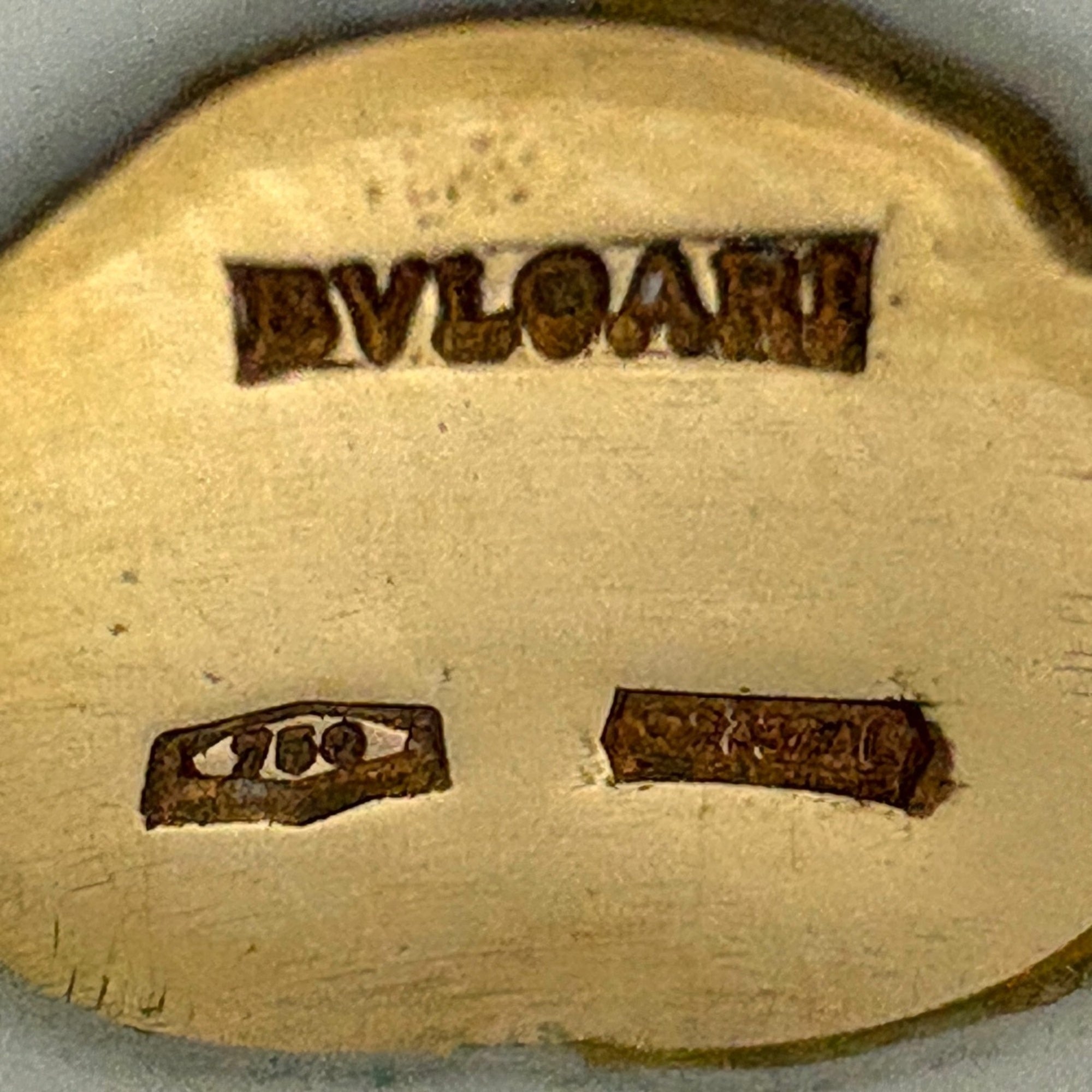 Bvlgari Yellow Gold (18K) Ceramic Band Ring (Pre-Owned)