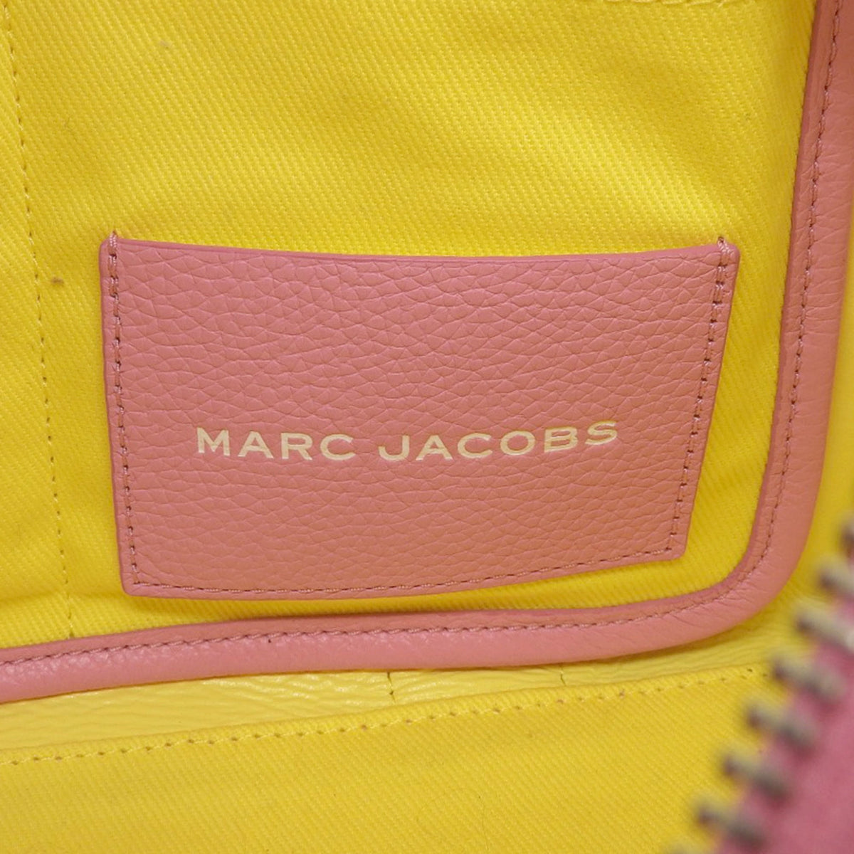 Marc Jacobs Pink Leather Tote Bag (Pre-Owned)