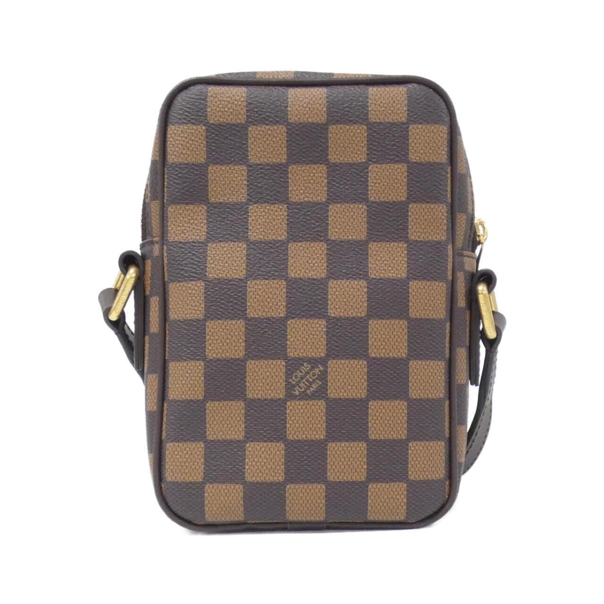 Louis Vuitton Brown Coated Canvas Shoulder Bag (Pre-Owned)
