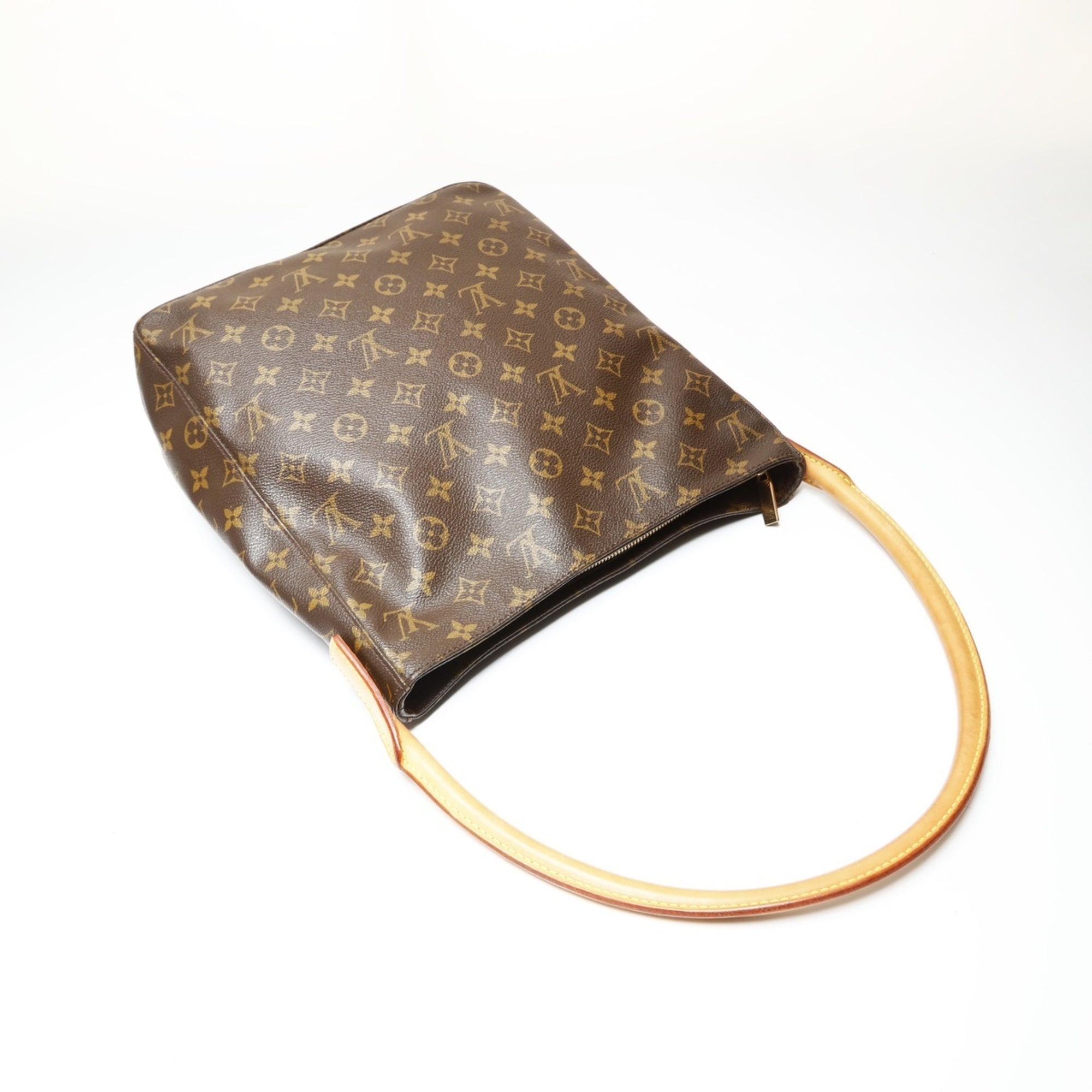 Louis Vuitton Brown Monogram Shoulder Bag (Pre-Owned)