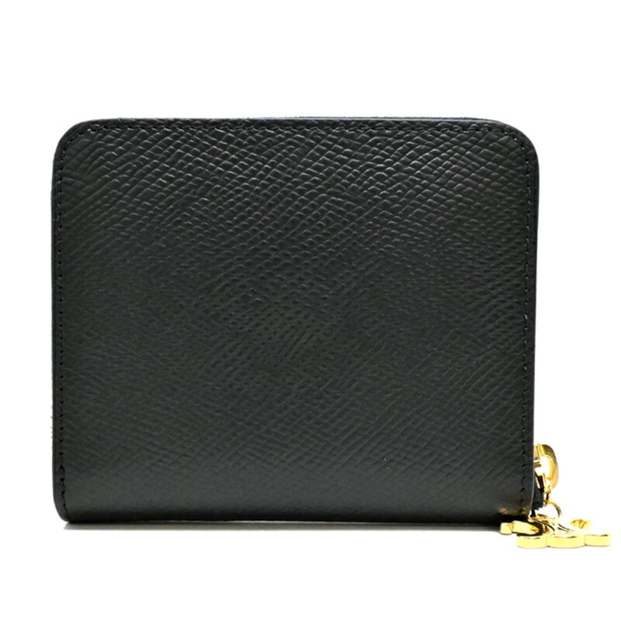 Celine Black Leather Wallet (Bi-Fold) (Pre-Owned)