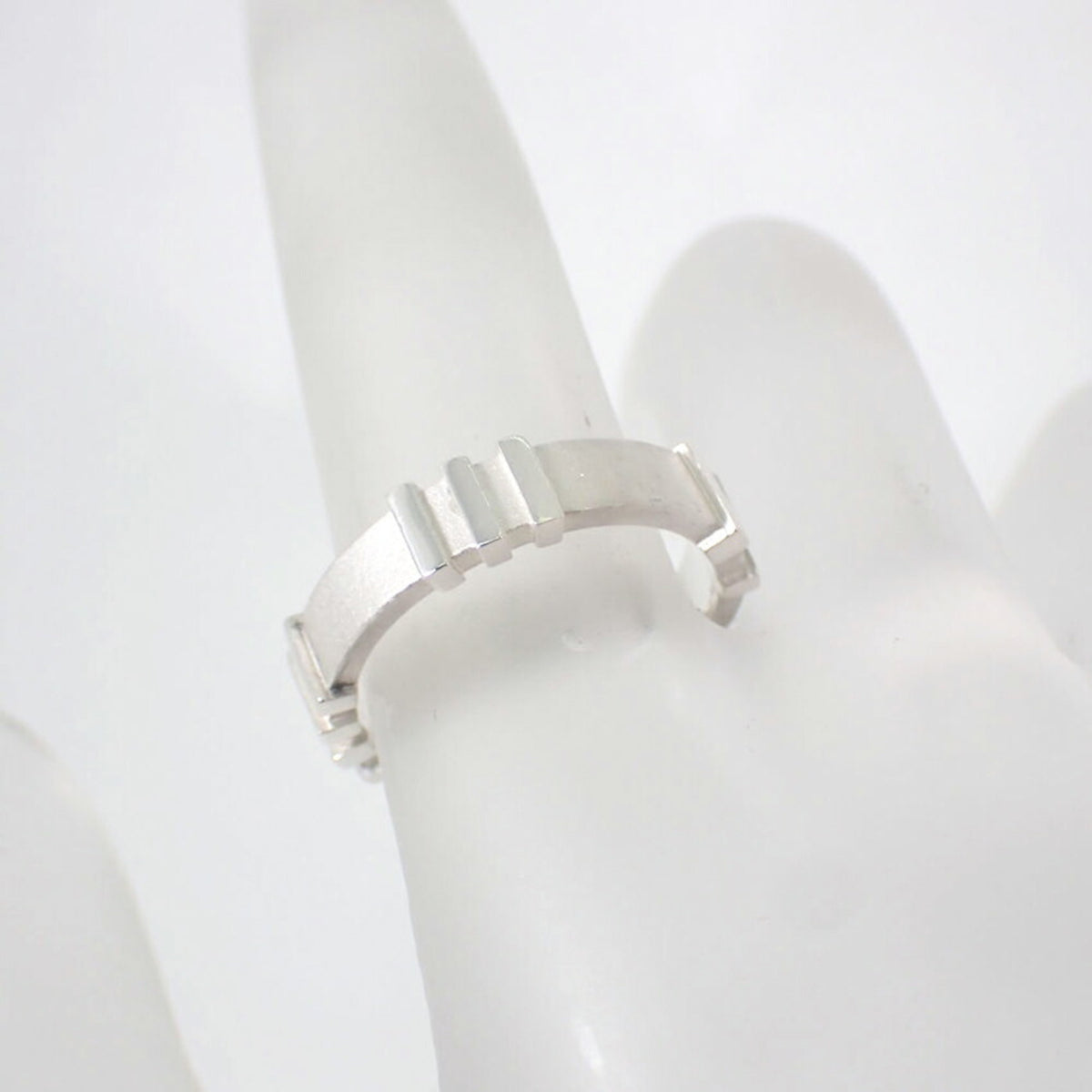 Tiffany Sterling Silver 925 Band Ring (Pre-Owned)