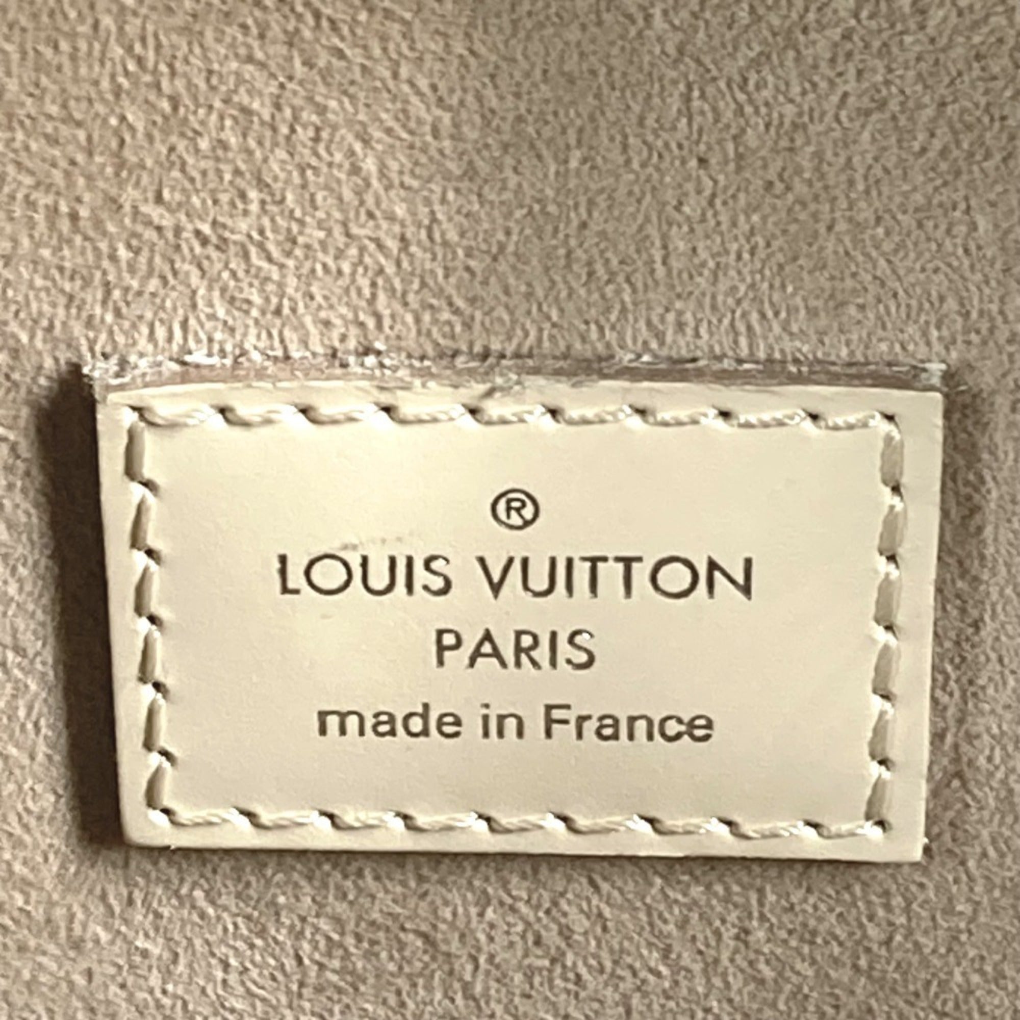 Louis Vuitton Lv Off White White Epi Leather Handbag Tote Bag (Pre-Owned)