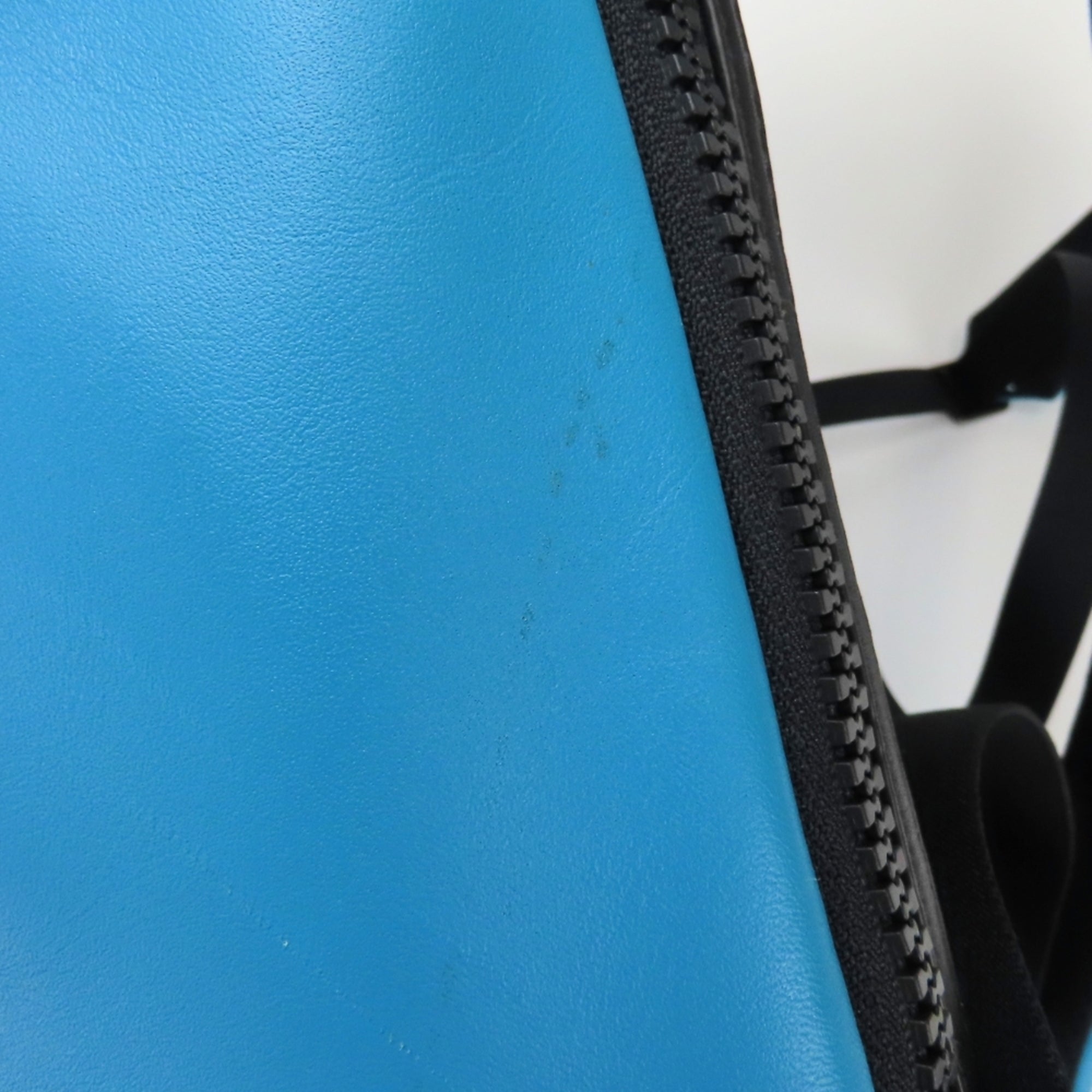 Coach Black Blue Leather Backpack (Pre-Owned)