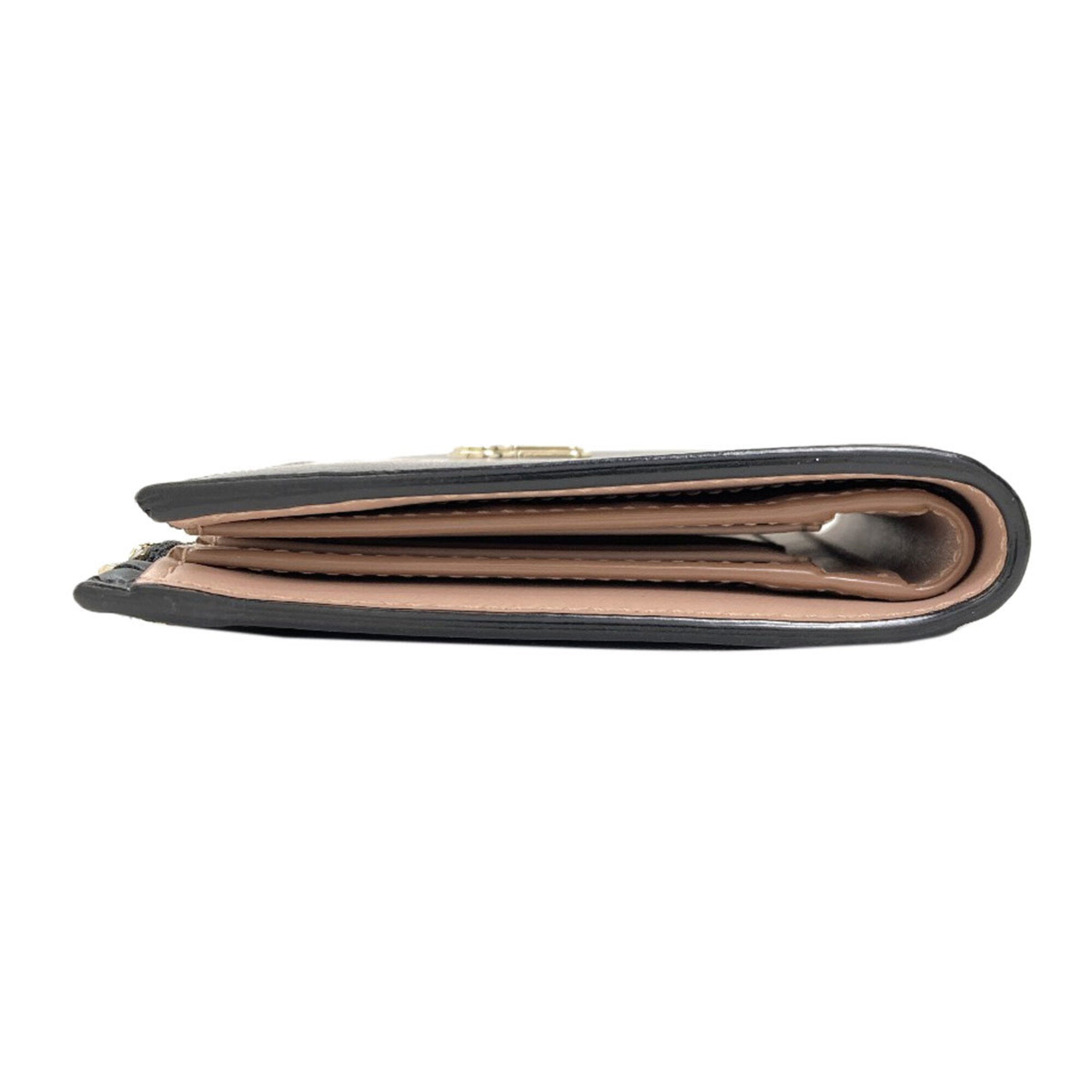 Bally Black Leather Wallet (Bi-Fold) (Pre-Owned)