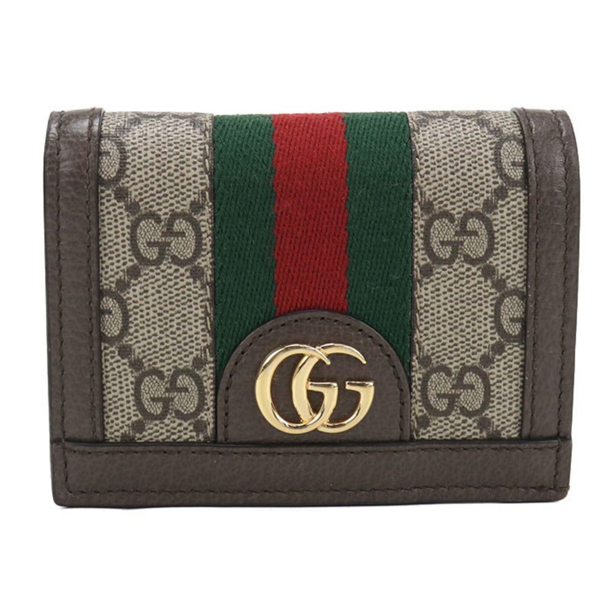 Gucci Beige Pvc Wallet (Bi-Fold) (Pre-Owned)
