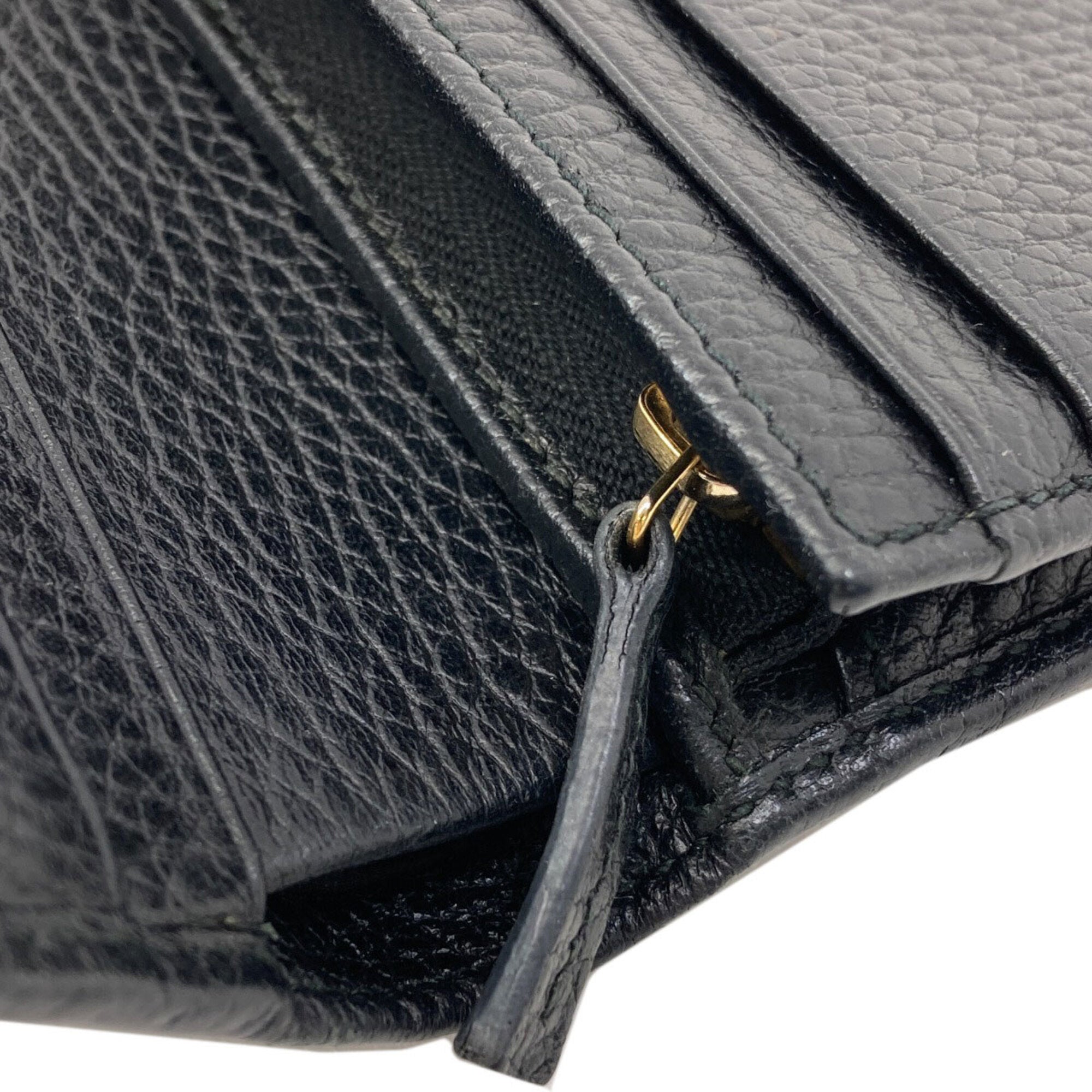 Gucci Black Leather Wallet (Bi-Fold) (Pre-Owned)