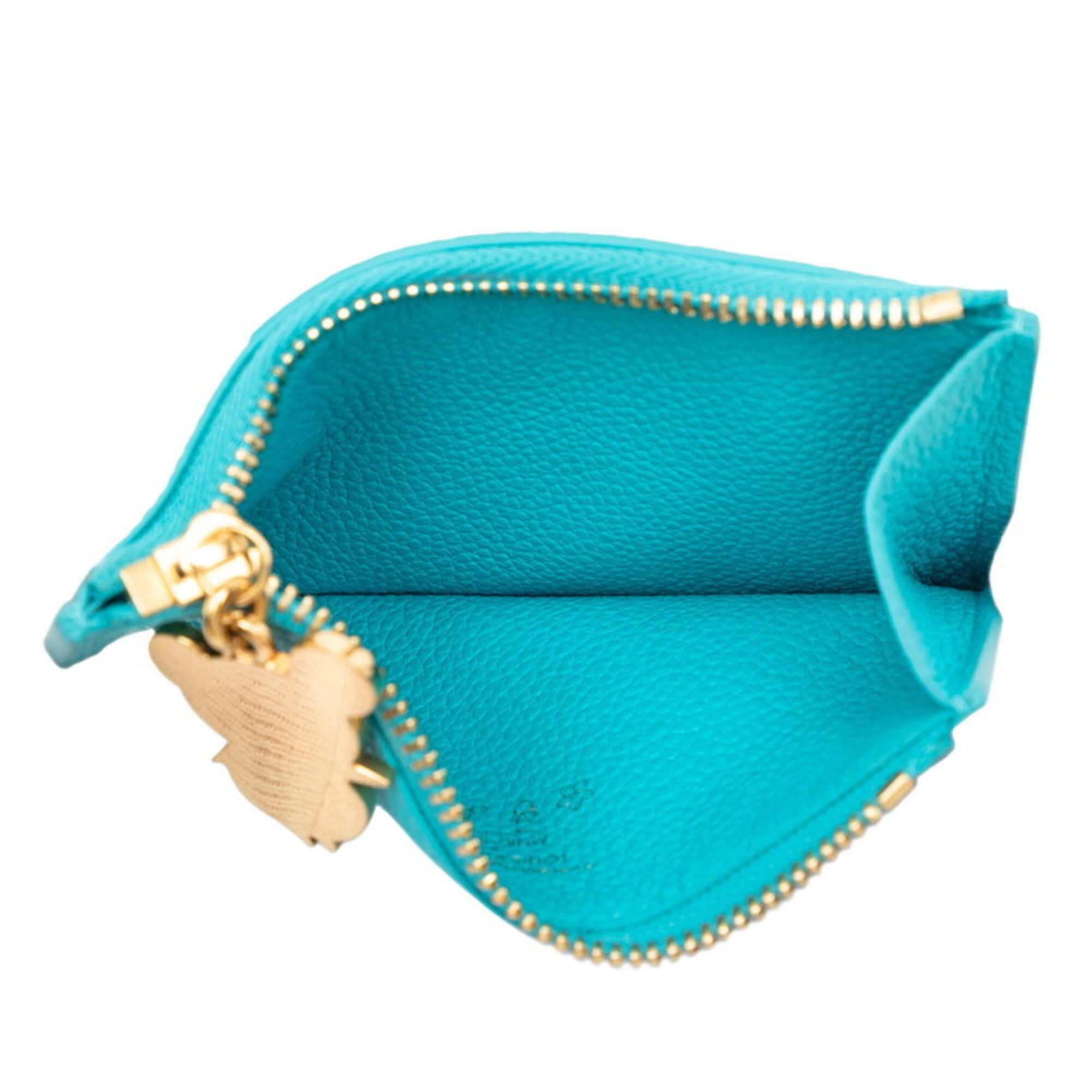 Louis Vuitton Blue Multi-Color Pvc Leather Coin Purse/Coin Case (Pre-Owned)