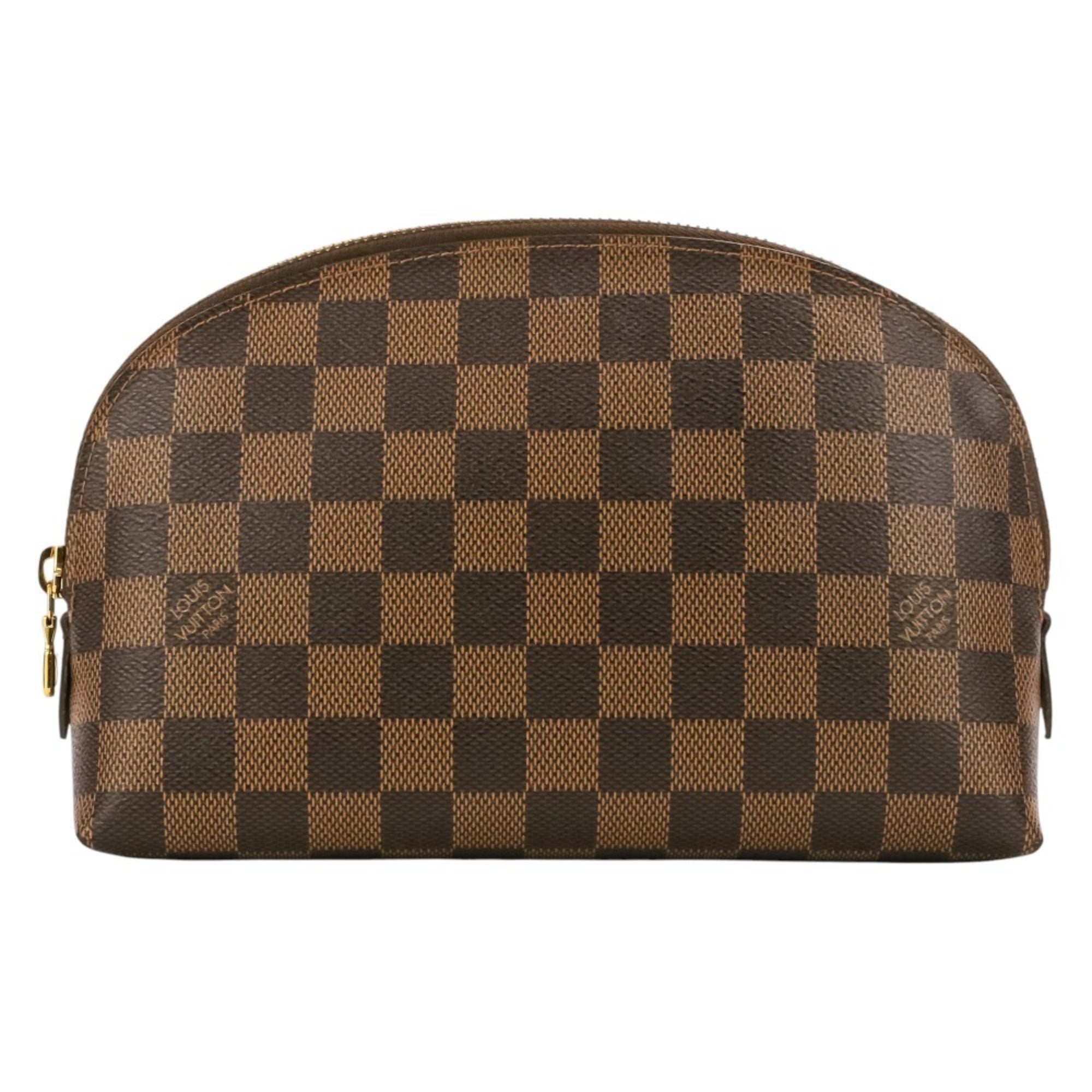 Louis Vuitton Brown Damier Canvas Handbag Pochette Pouch (Pre-Owned)