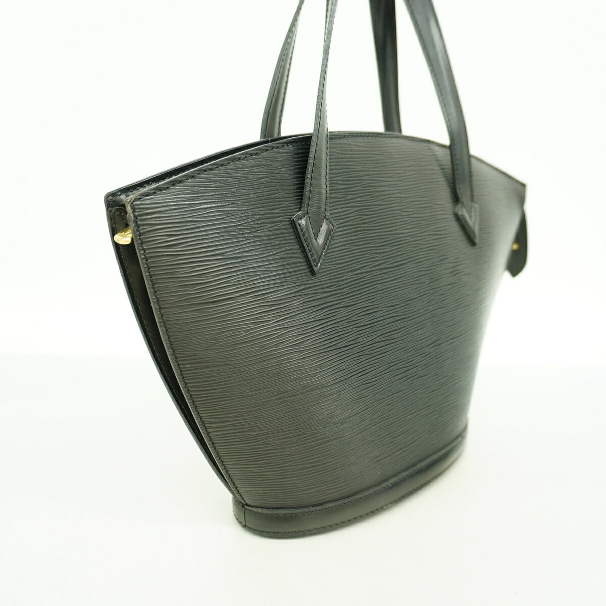 Louis Vuitton Noir Handbag (Pre-Owned)