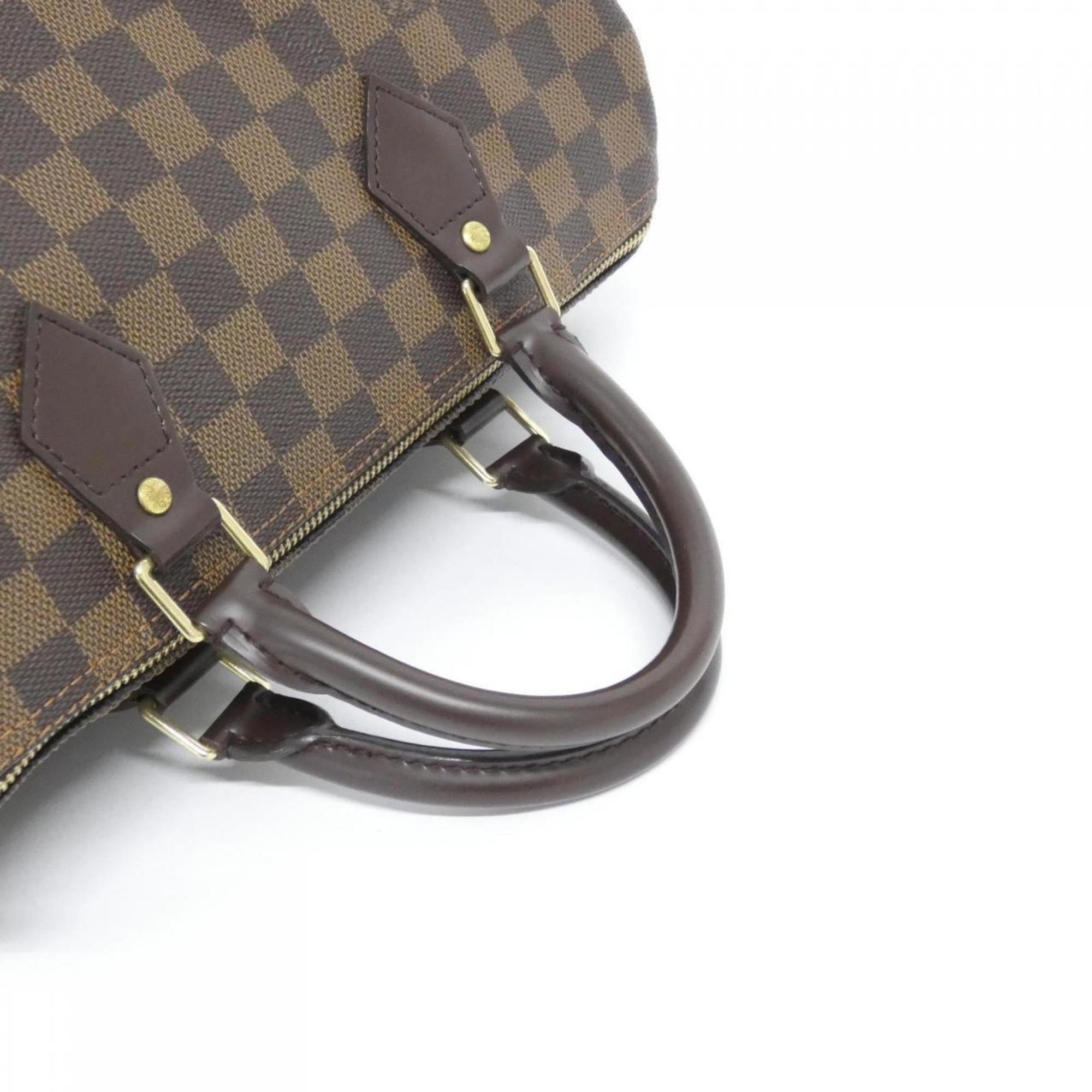 Louis Vuitton Ebene Coated Canvas Boston Bag (Pre-Owned)