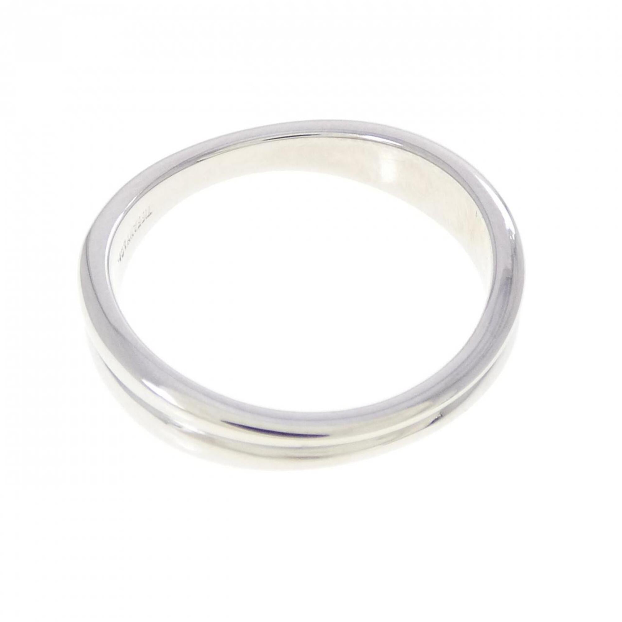 Tiffany White Gold (18K) Band Ring (Pre-Owned)