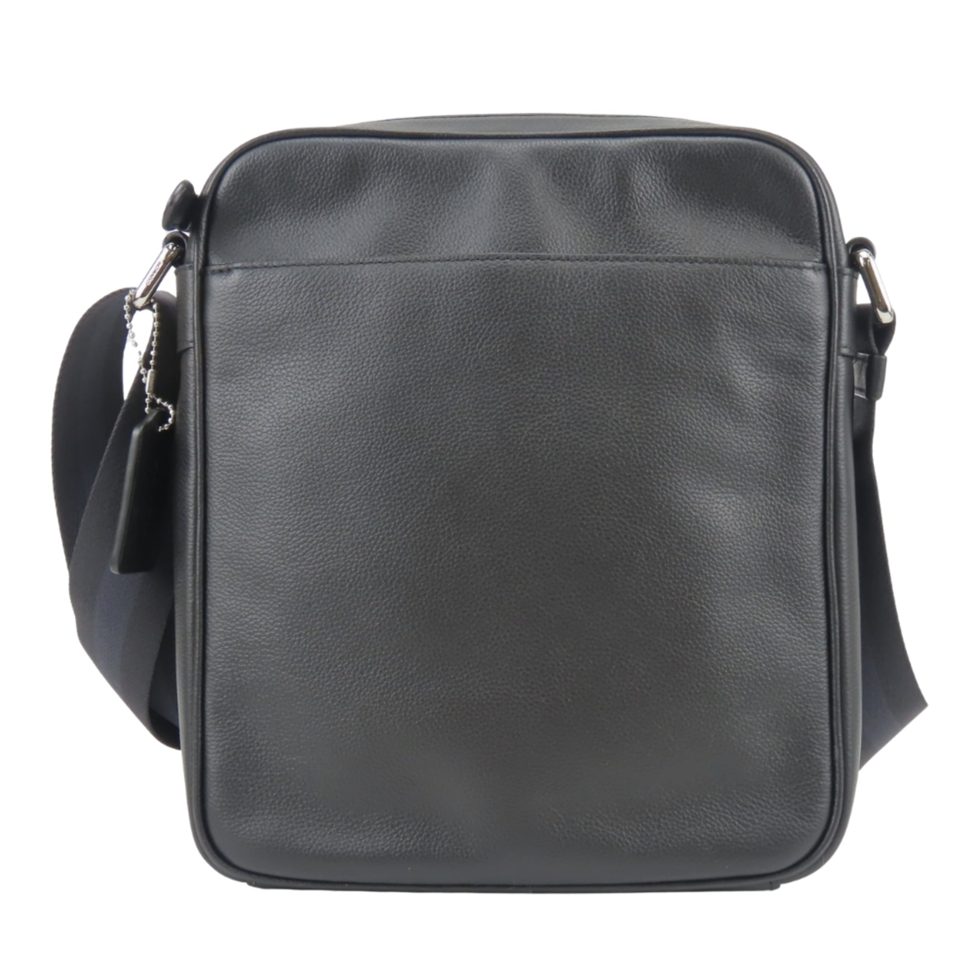 Coach Black Leather Shoulder Bag (Pre-Owned)