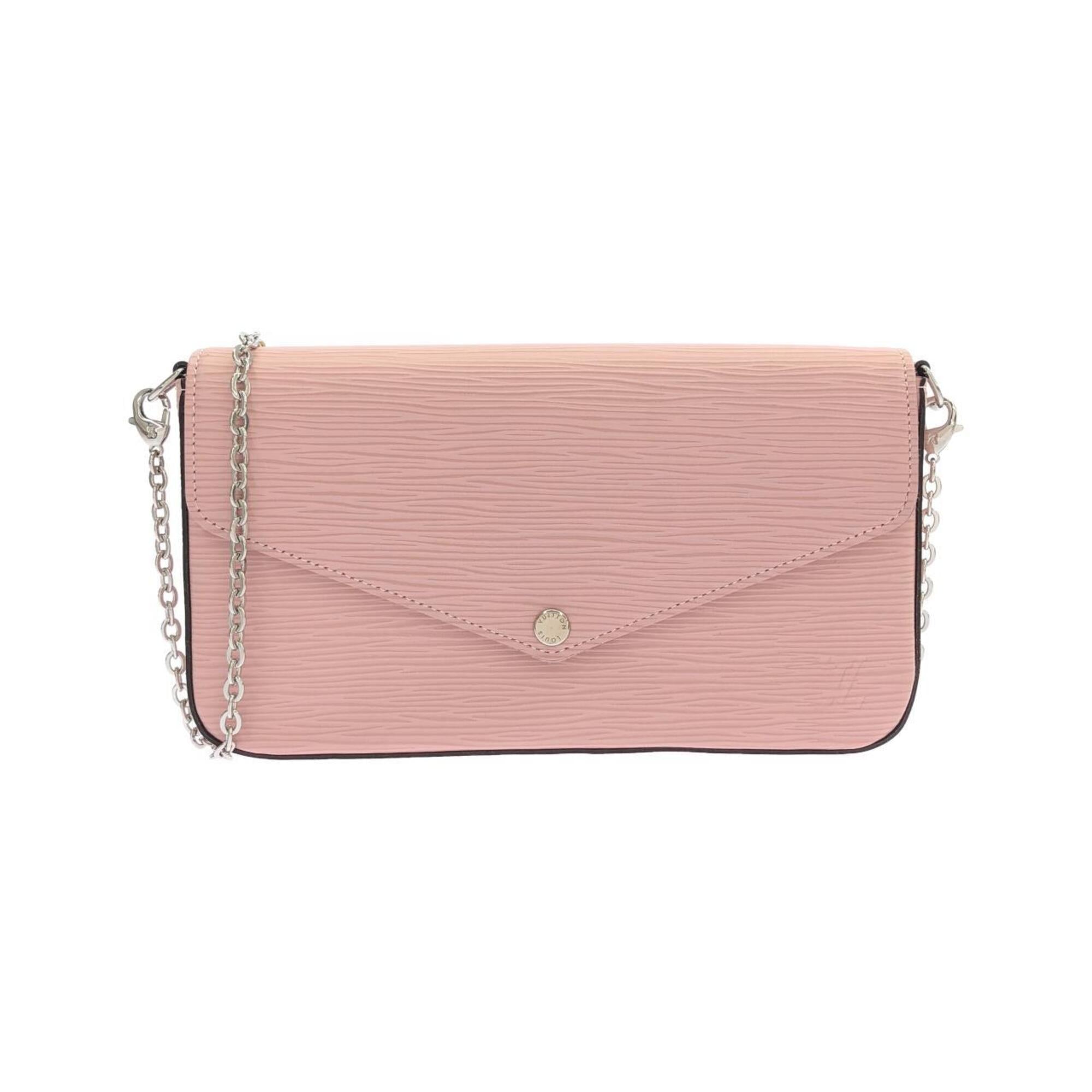 Louis Vuitton Epi Rose Ballerine Leather Pochette Shoulder Bag (Pre-Owned)