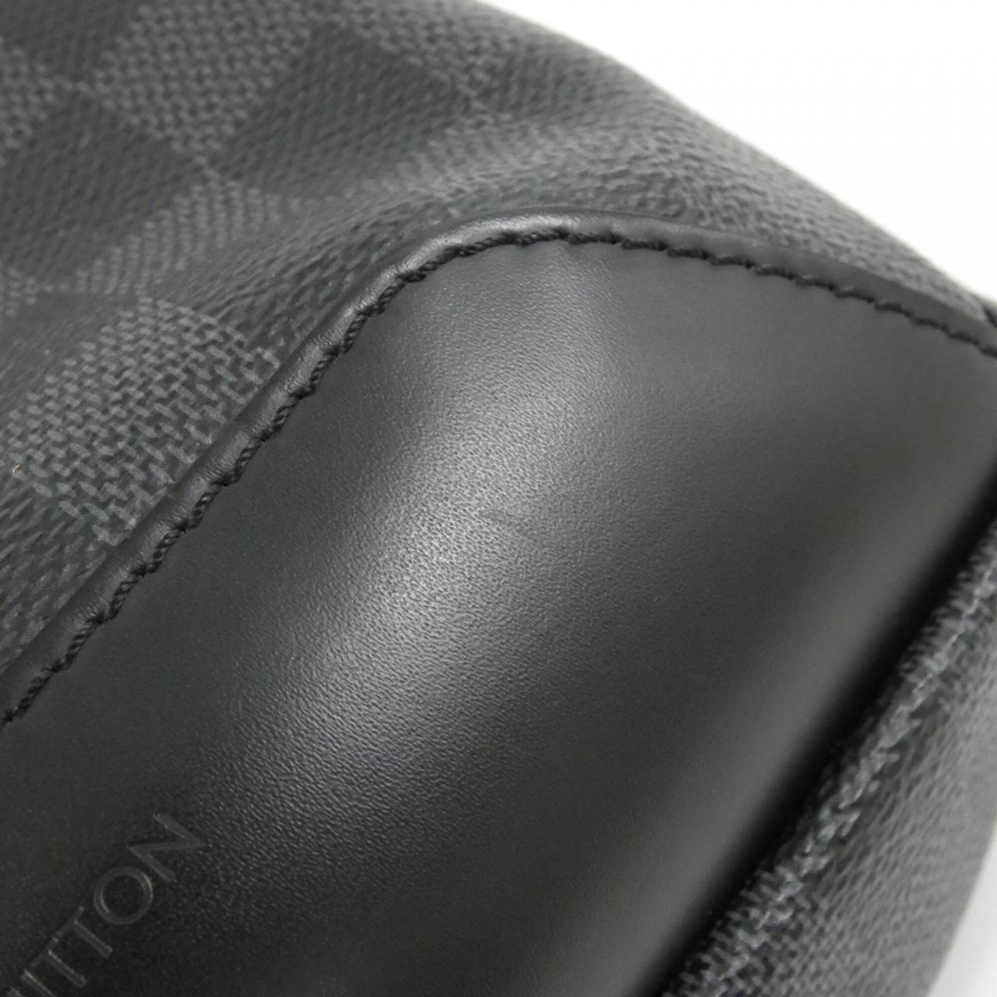 Louis Vuitton Damier Graphite Graphite Coated Canvas Shoulder Bag (Pre-Owned)
