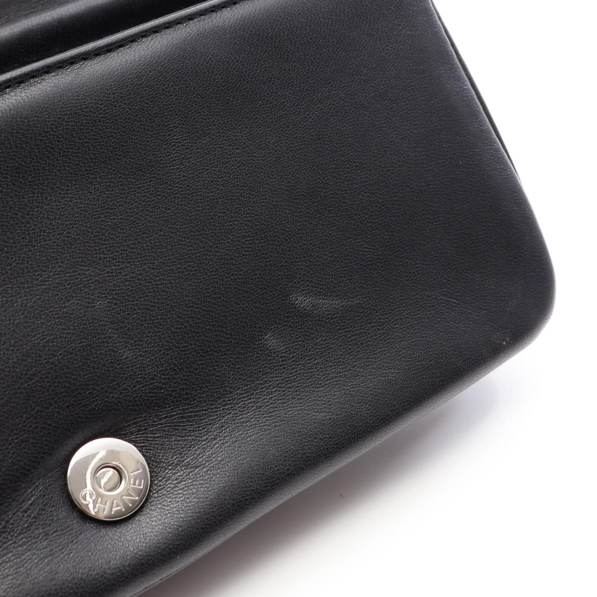 Chanel Black Handbag Shoulder Bag (Pre-Owned)
