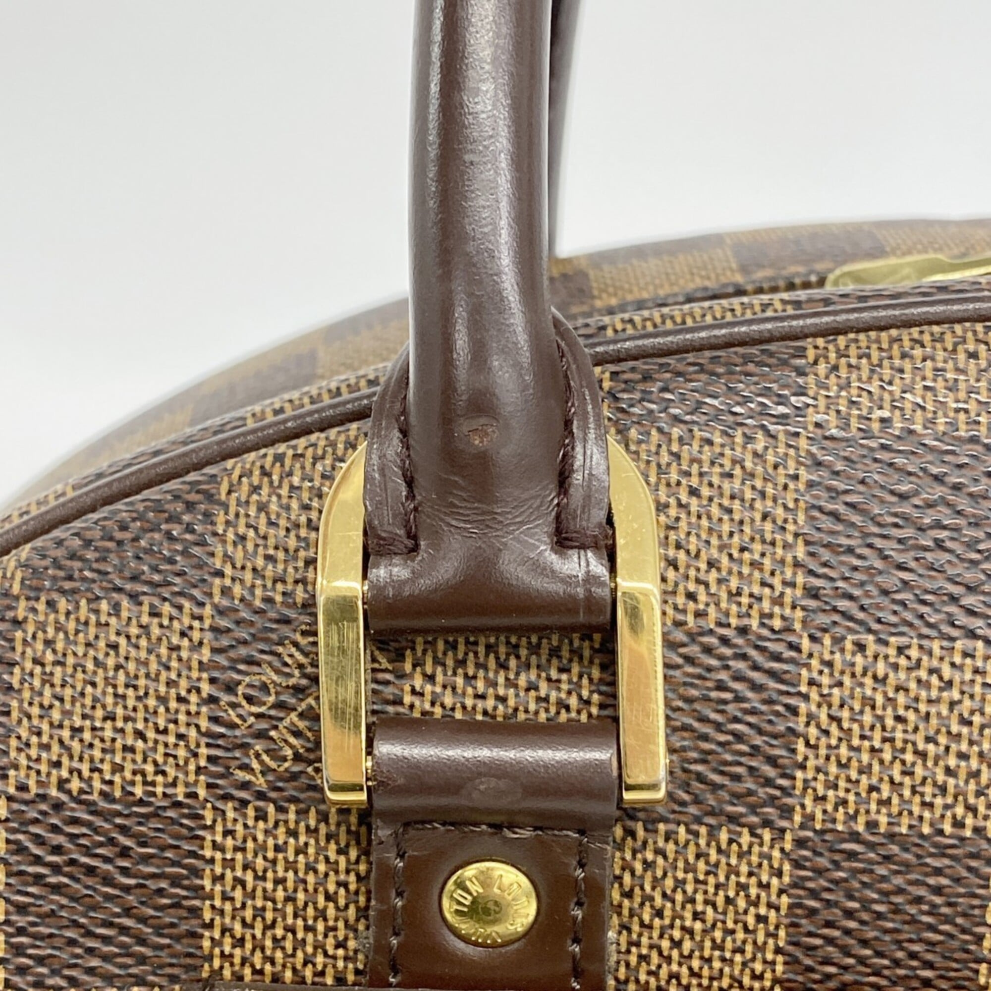 Louis Vuitton Ebene Handbag (Pre-Owned)