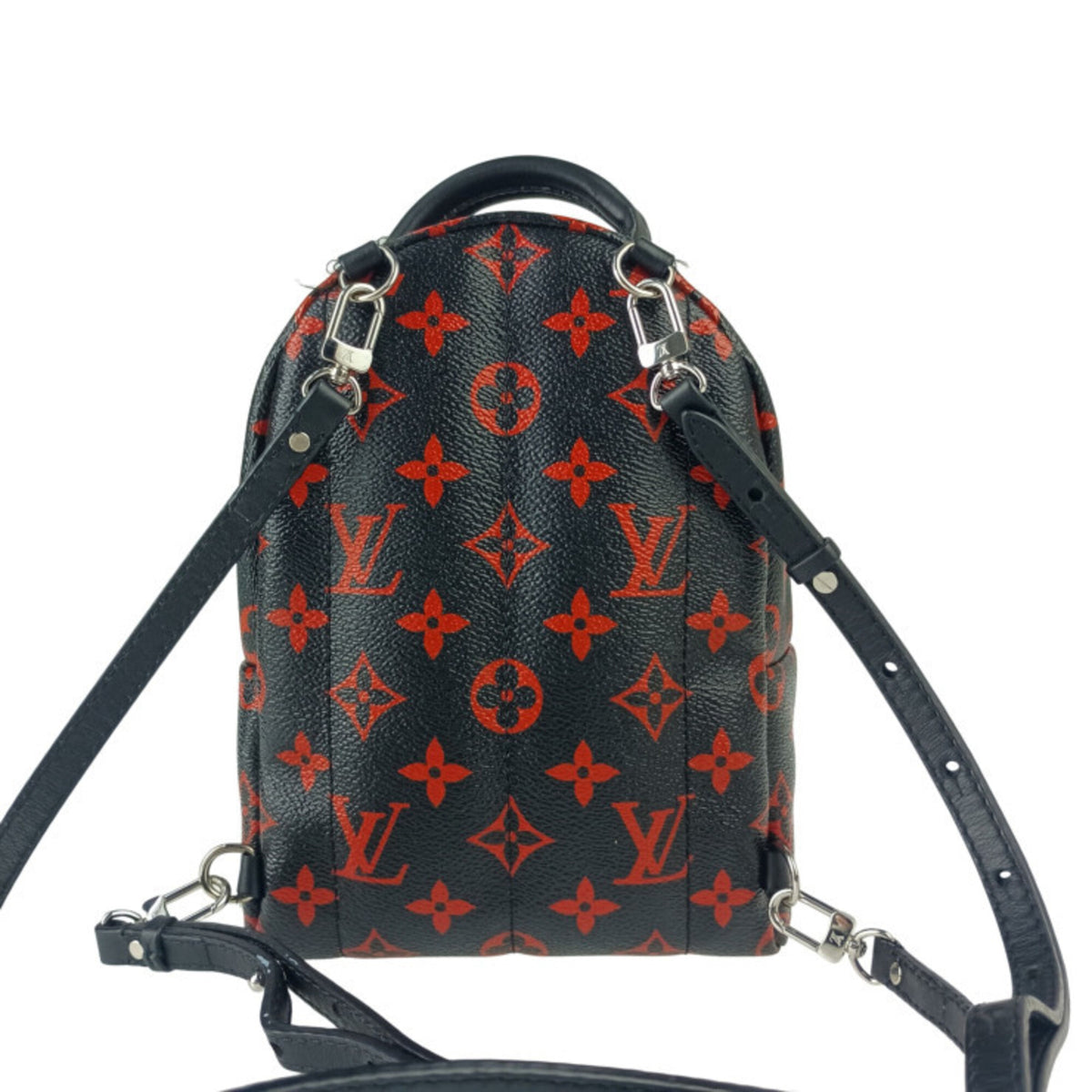 Louis Vuitton Black Red Color Backpack (Pre-Owned)