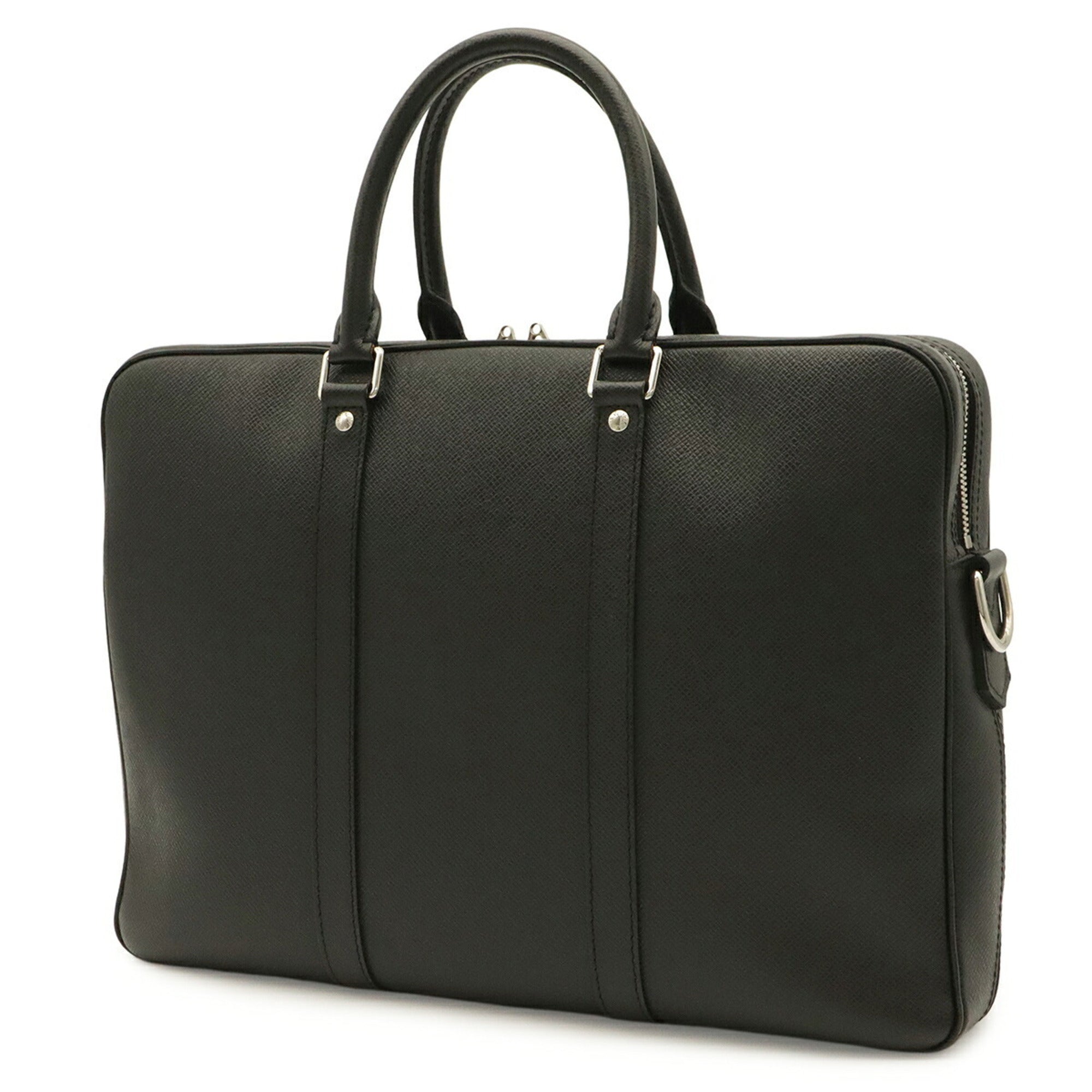 Louis Vuitton Ardoise Taiga Leather Leather Handbag (Pre-Owned)