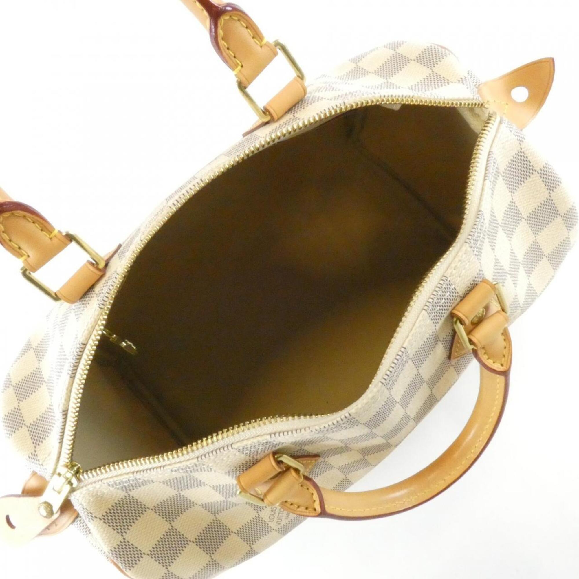 Louis Vuitton Azur Coated Canvas Boston Bag (Pre-Owned)