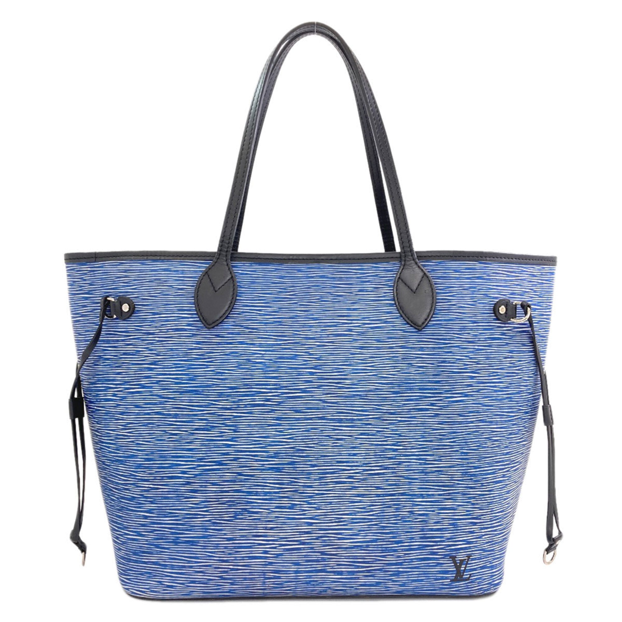 Louis Vuitton Epi Denim Blue Epi Denim Leather Tote Bag (Pre-Owned)