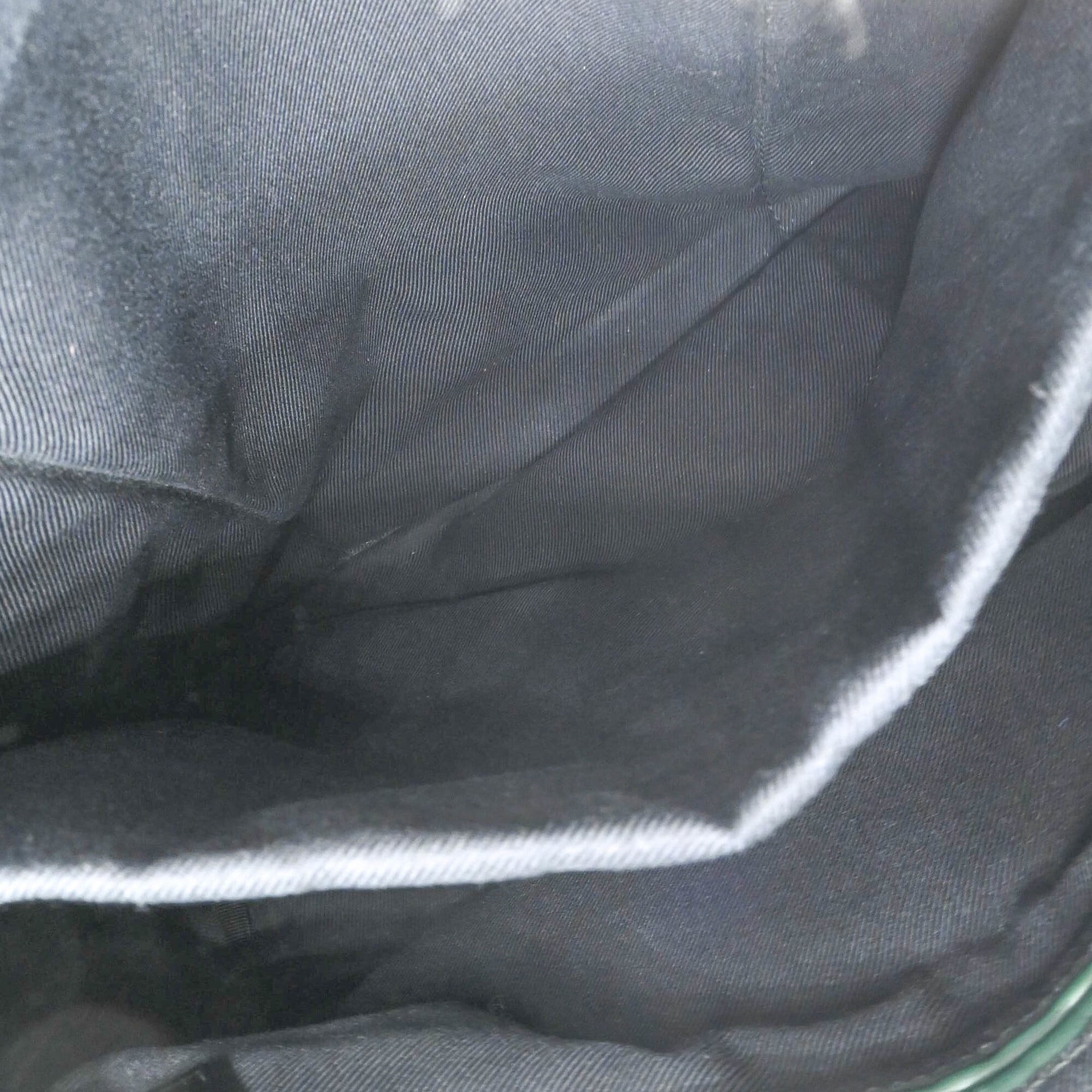 Bottega Veneta Green Intrecciato Backpack (Pre-Owned)