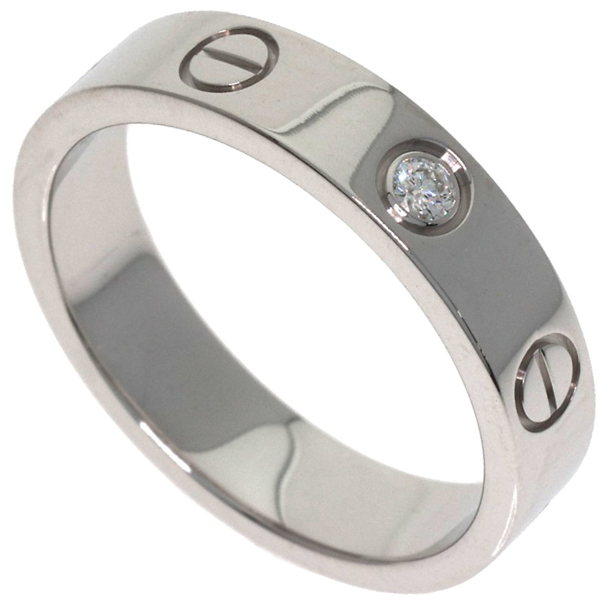 Cartier Love White Gold (18K) Band Ring (Pre-Owned)