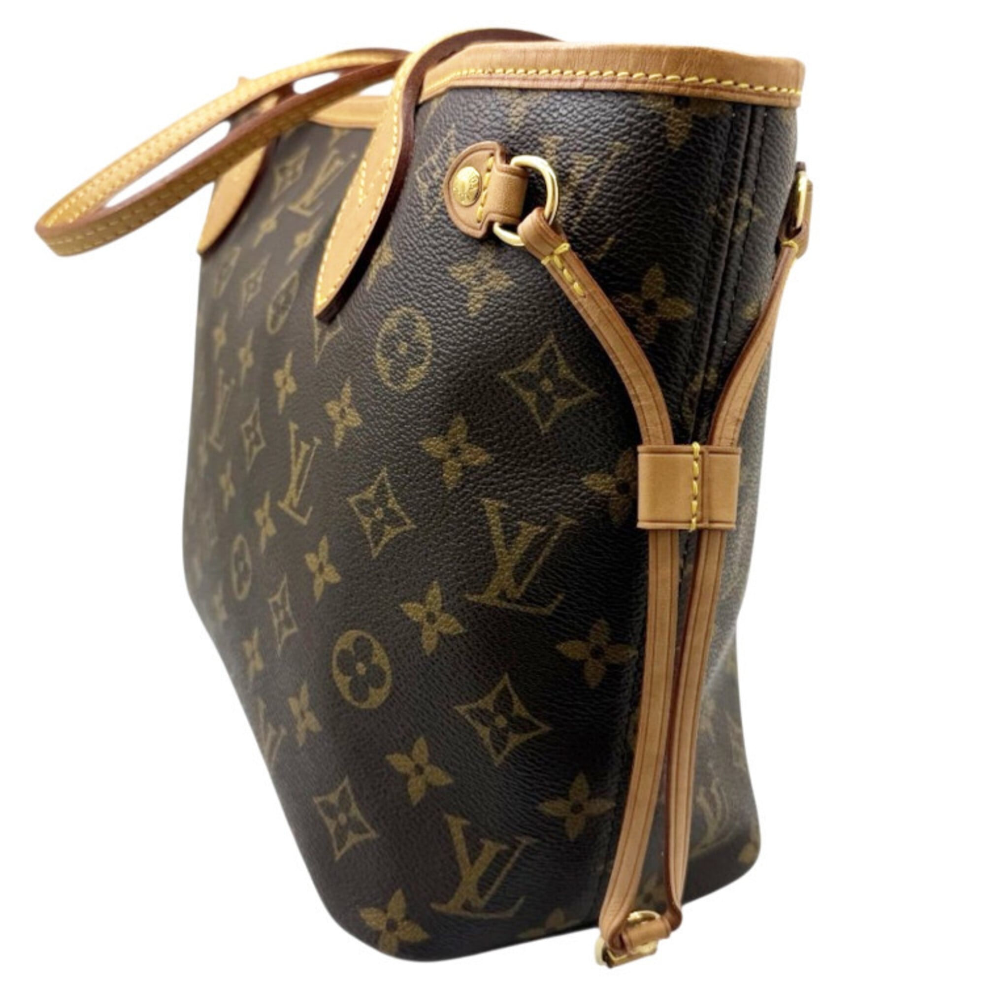 Louis Vuitton Brown Monogram Handbag Tote Bag (Pre-Owned)