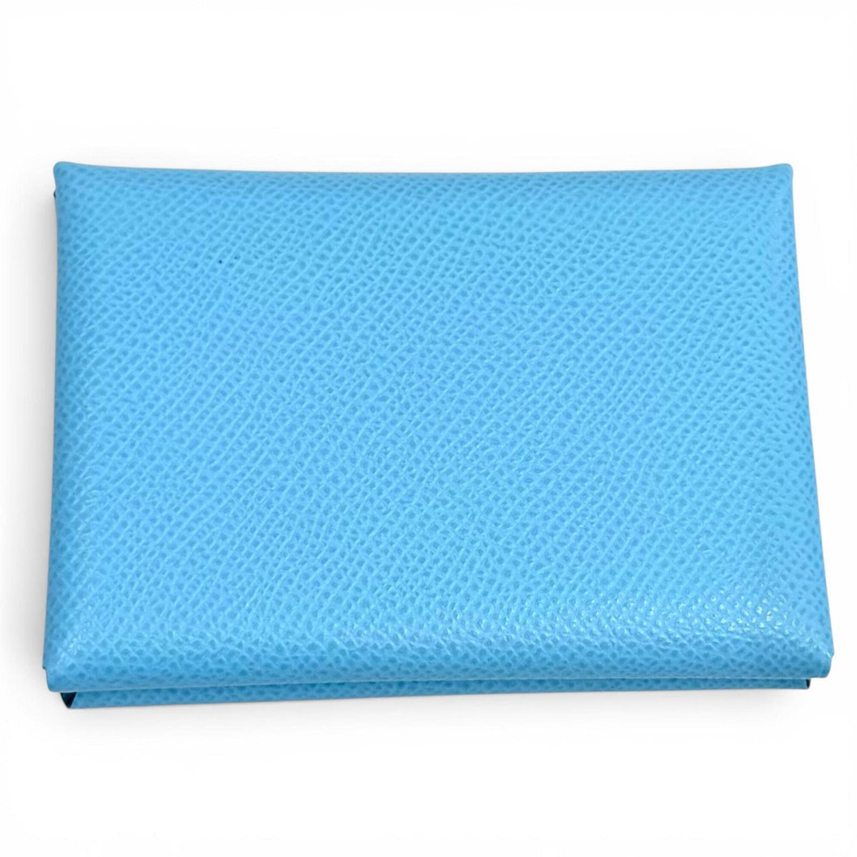 Hermes Celeste Epsom Leather Wallet (Bi-Fold) (Pre-Owned)