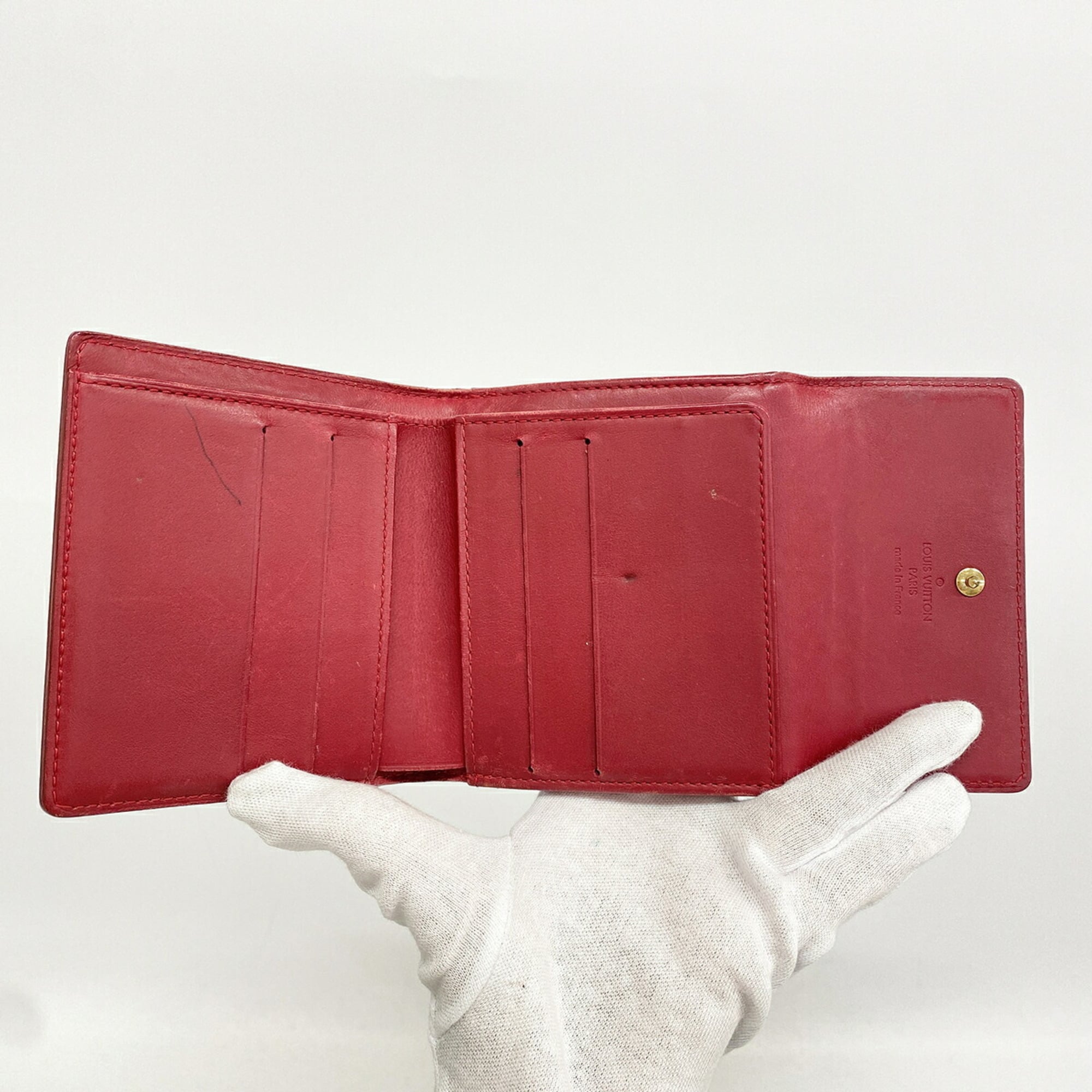 Louis Vuitton Pomme D'amour Wallet (Tri-Fold) (Pre-Owned)