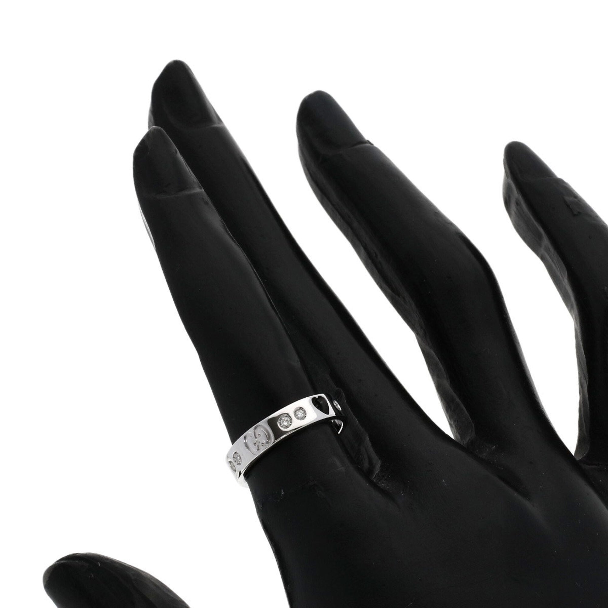 Gucci White Gold (18K) Band Ring (Pre-Owned)