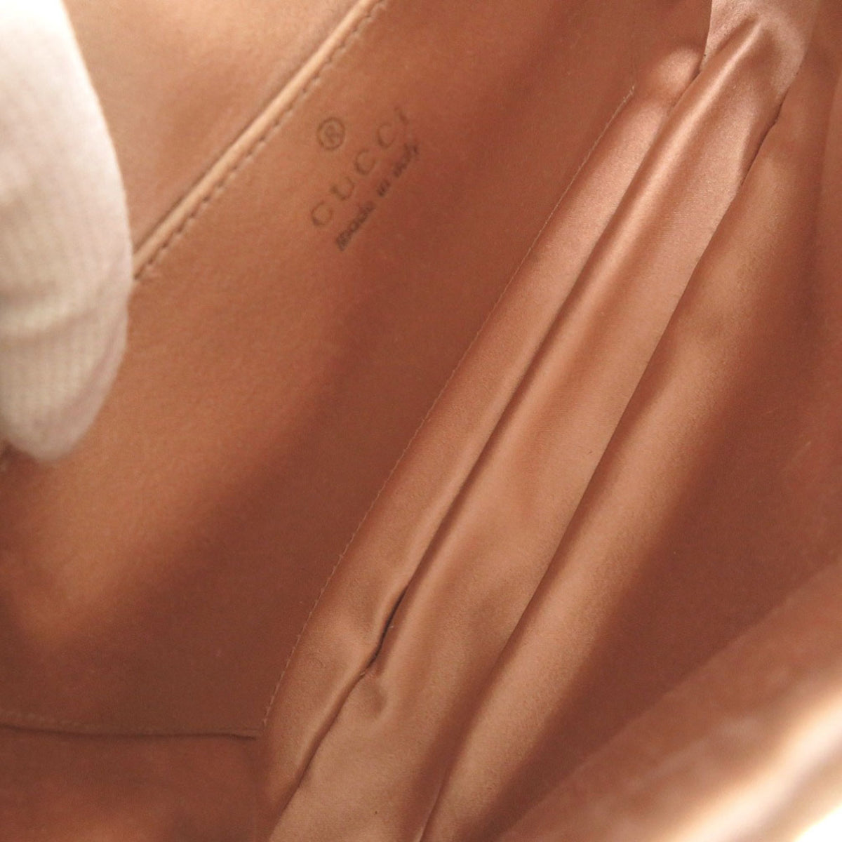 Gucci Pink Satin Handbag (Pre-Owned)