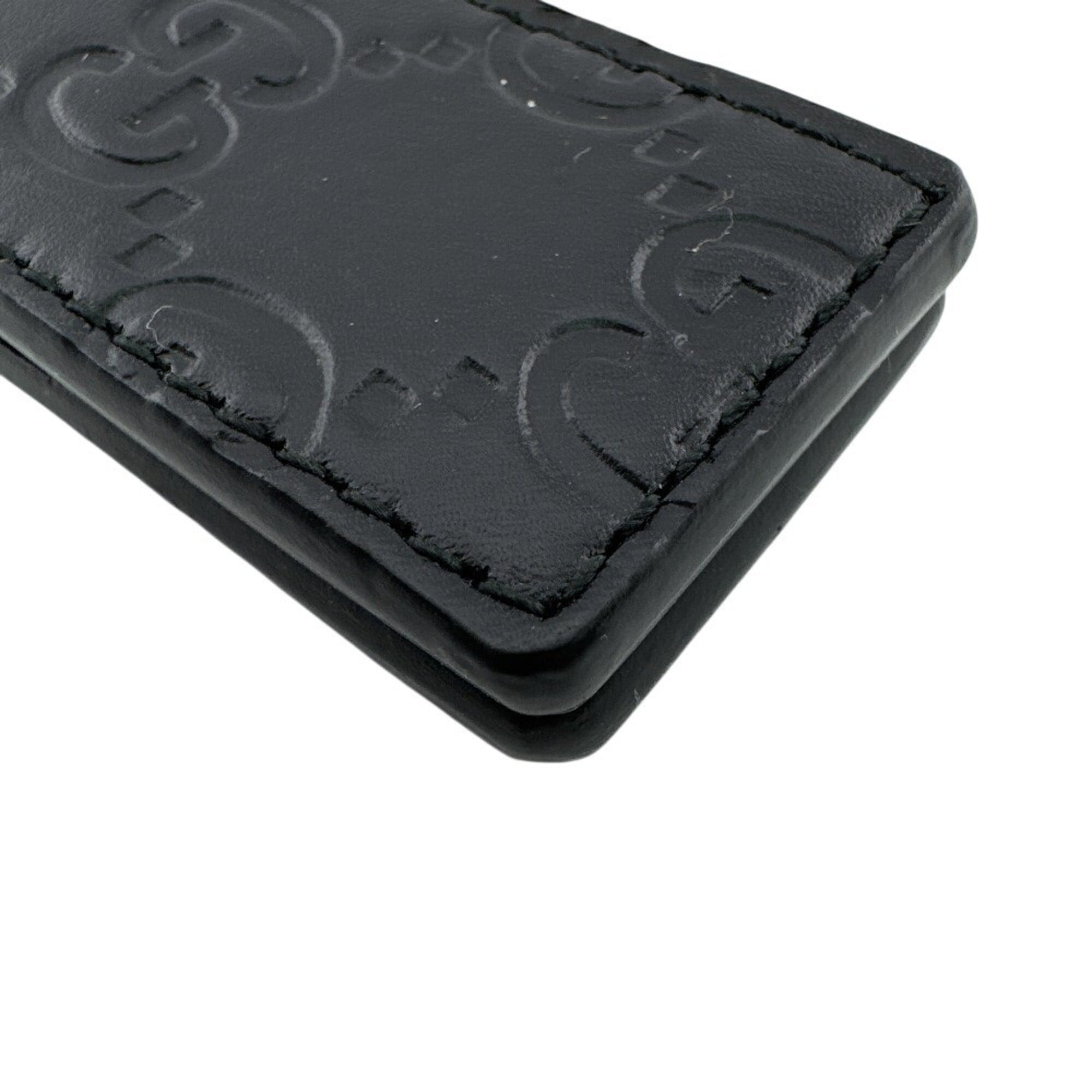 Gucci Black Leather Money Clip (Pre-Owned)