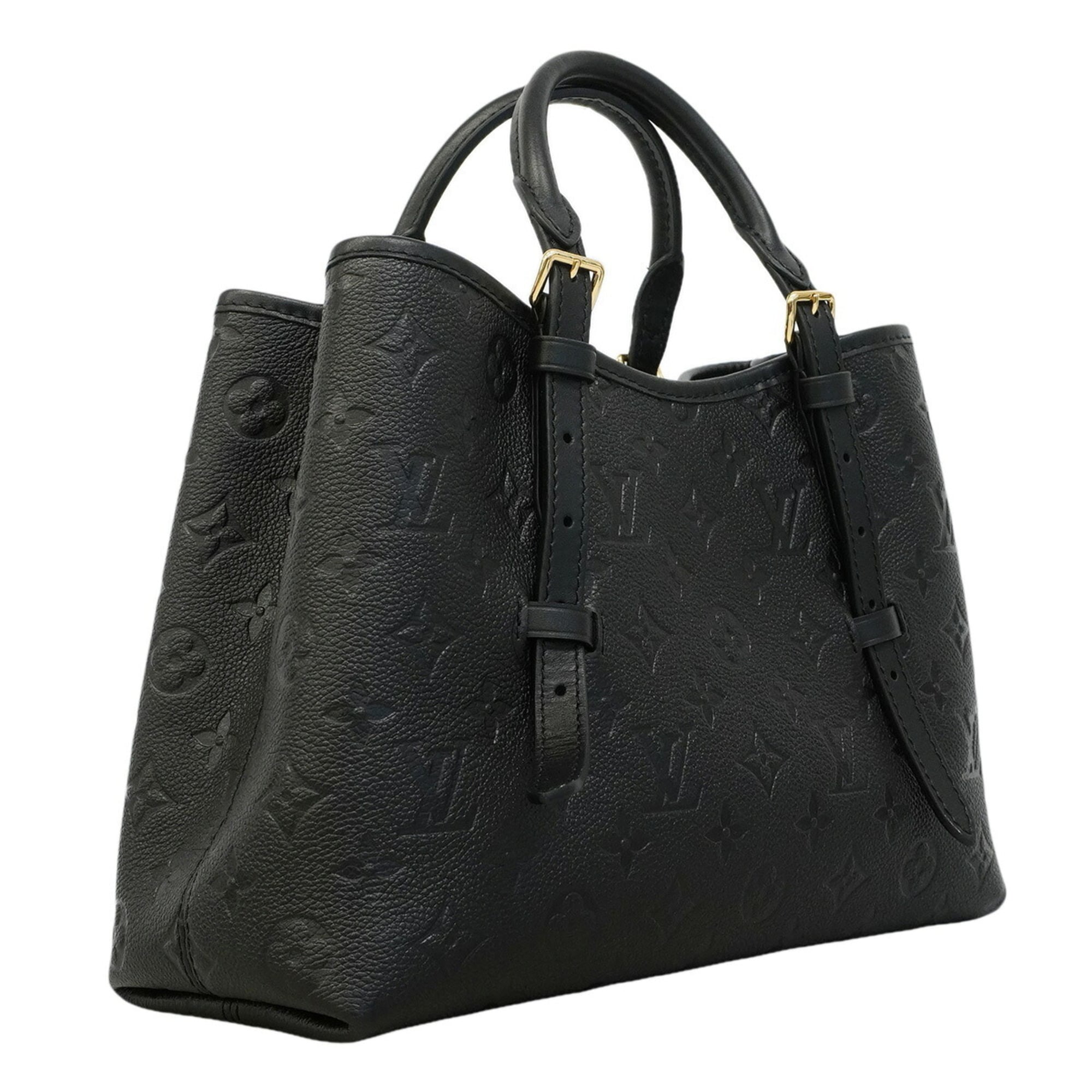 Louis Vuitton Noir Handbag (Pre-Owned)