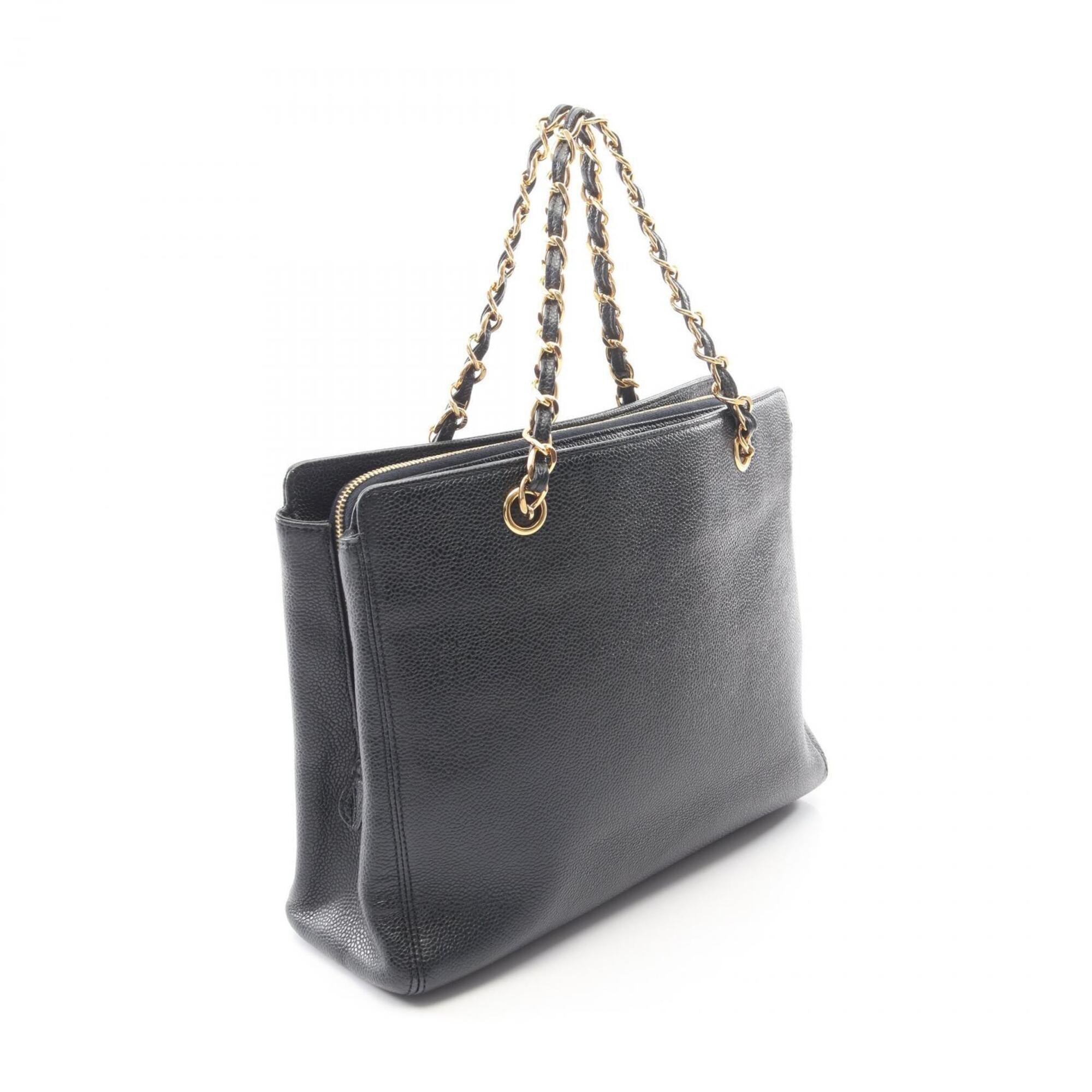 Chanel Navy Canvas Handbag (Pre-Owned)