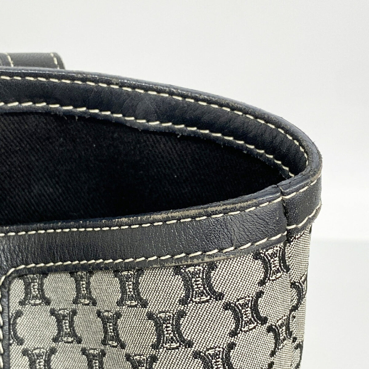 Celine Black Nylon Canvas Tote Bag (Pre-Owned)