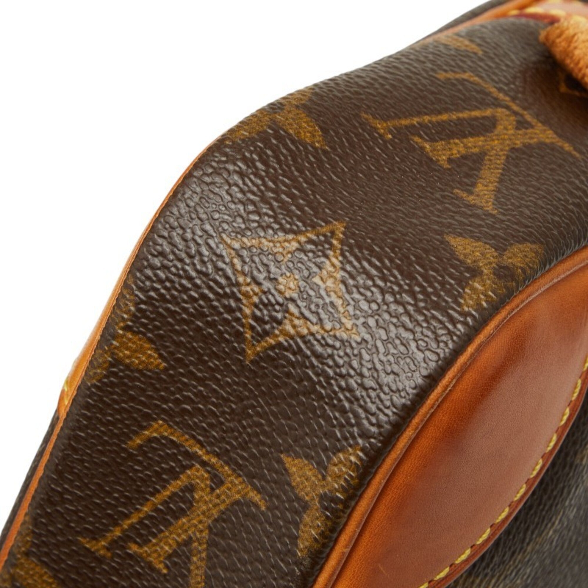 Louis Vuitton Monogram Brown Pvc Leather Clutch Bag (Pre-Owned)