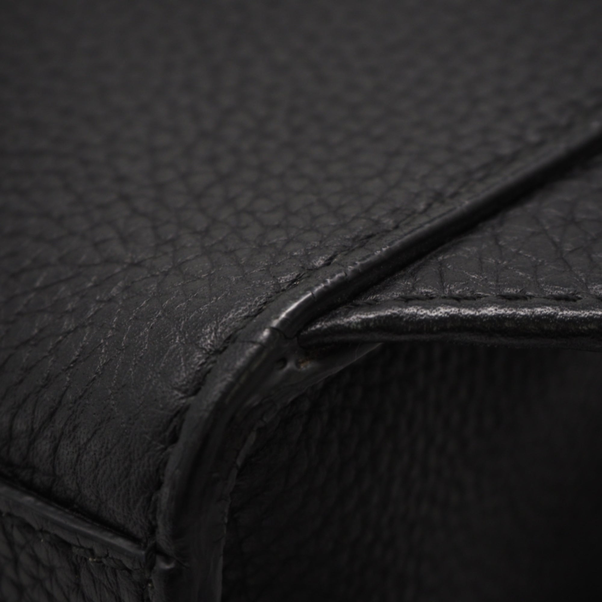 Fendi Selleria Black Leather Backpack (Pre-Owned)