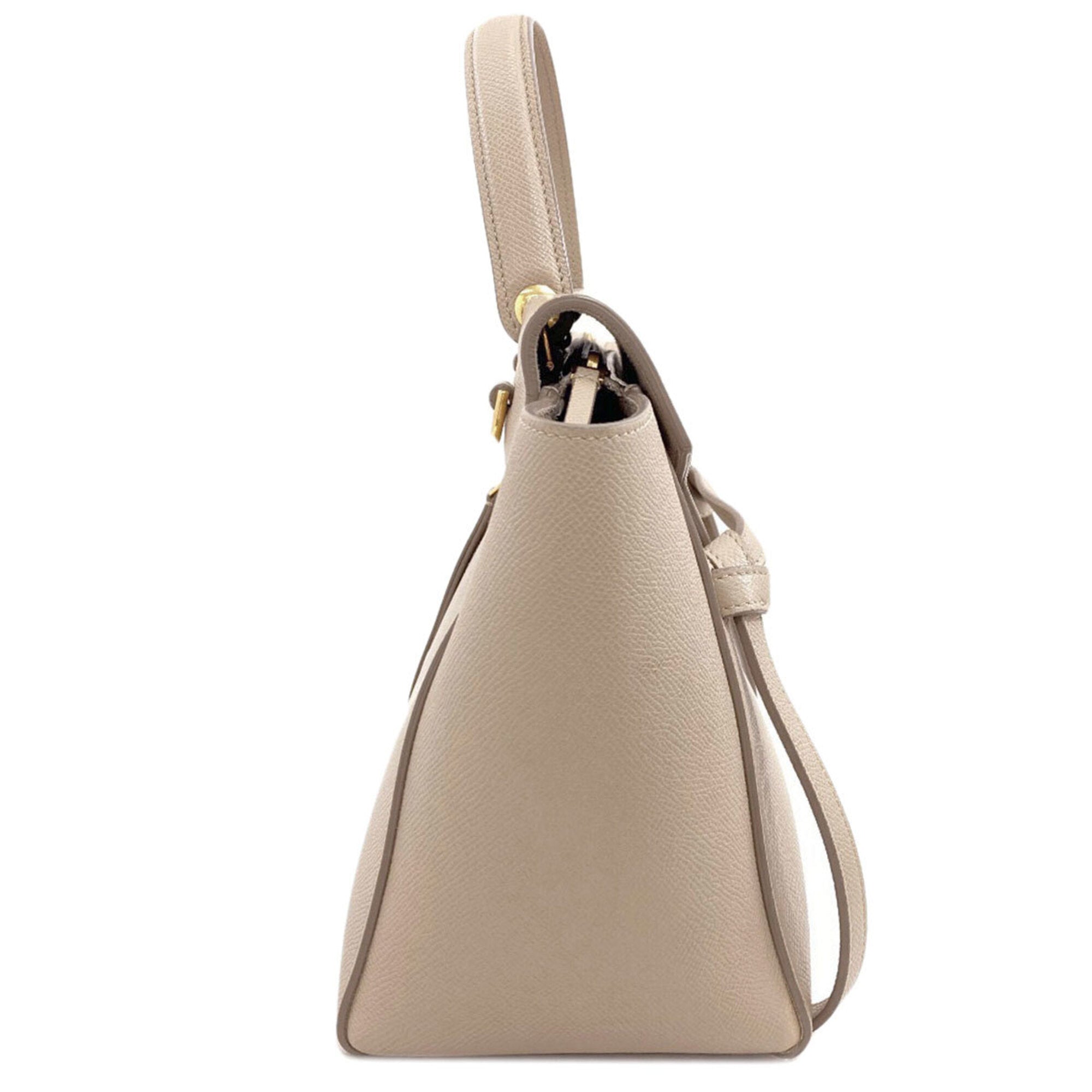 Celine Beige Leather Handbag (Pre-Owned)