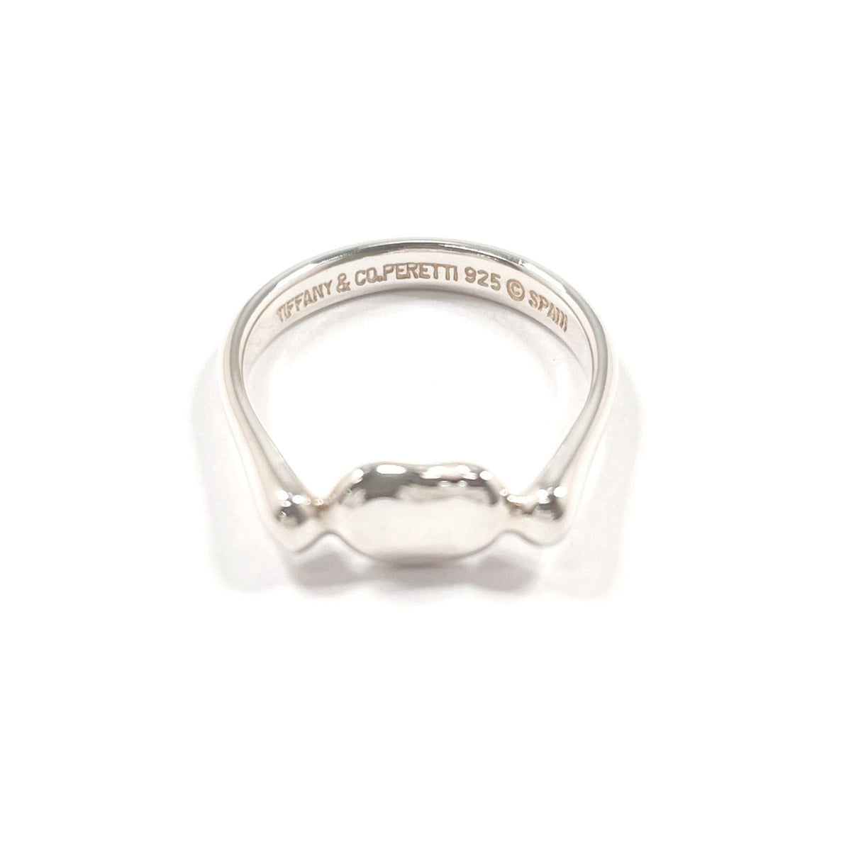 Tiffany Silver Silver 925 Band Ring (Pre-Owned)