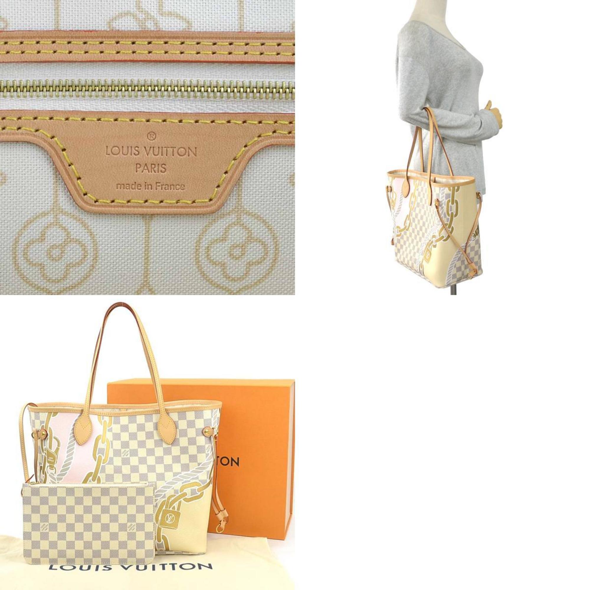 Louis Vuitton Damier Azur Ivory Damier Azur Handbag (Pre-Owned)