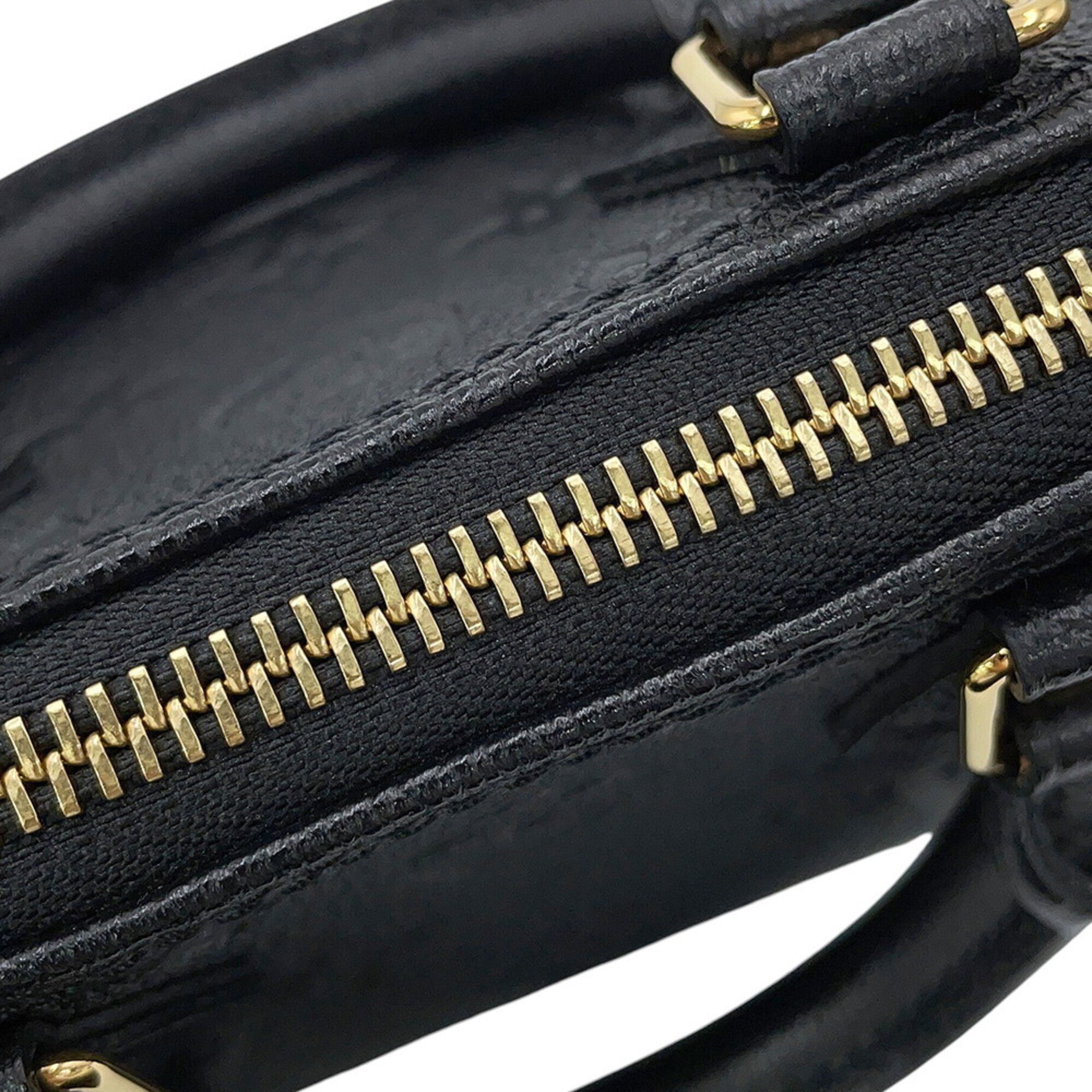 Louis Vuitton Black Monogram Noir Monogram Empreinte Handbag (Pre-Owned)