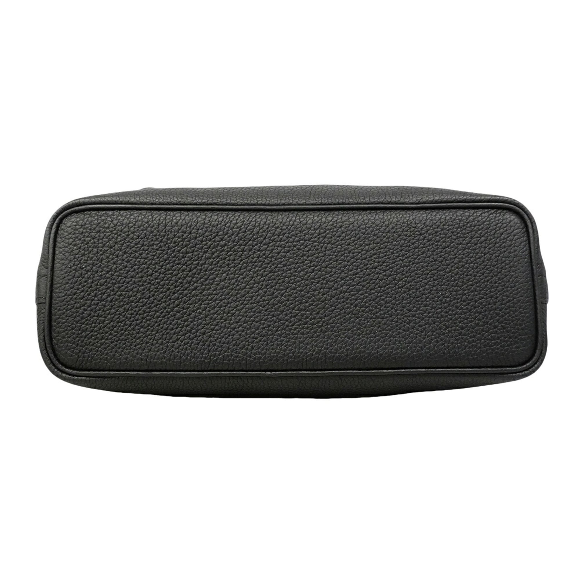 Hermes Black Togo Leather Shoulder Bag (Pre-Owned)