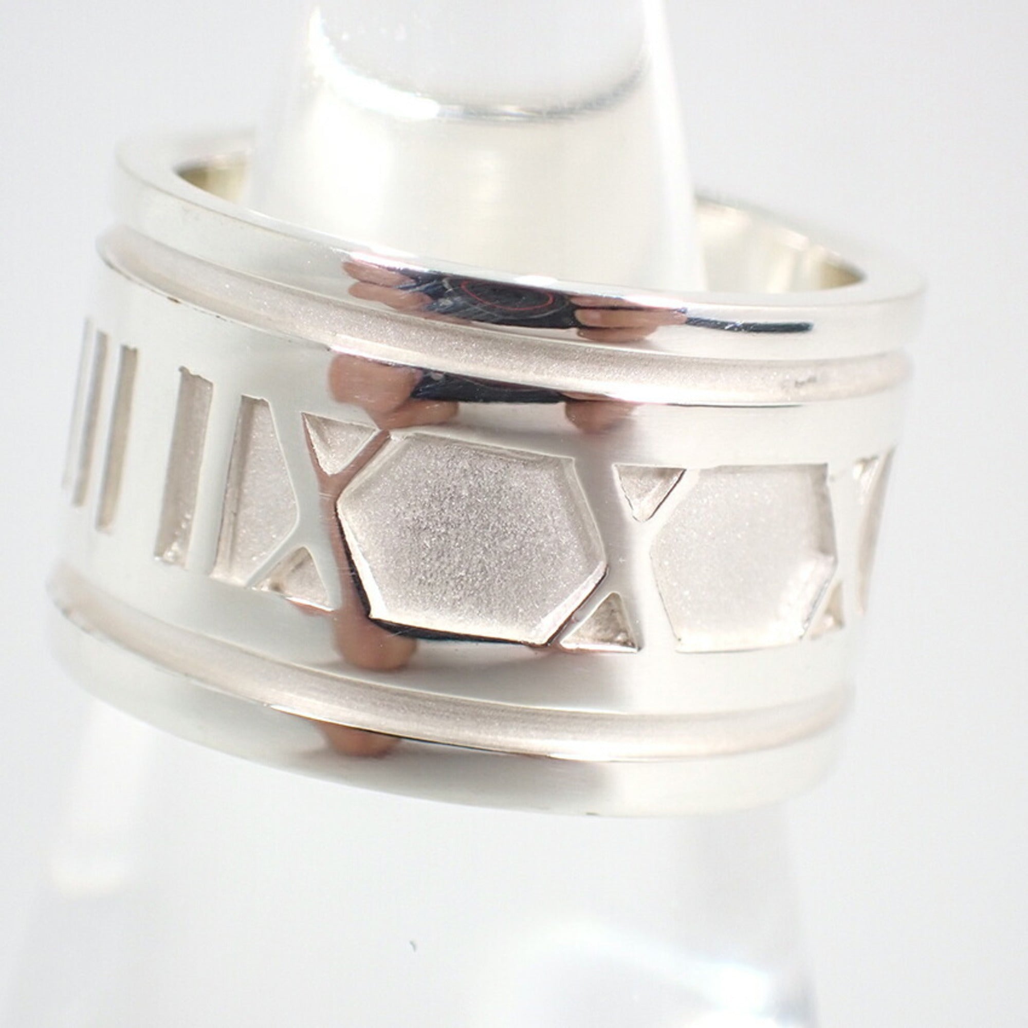Tiffany Silver Sterling Silver 925 Band Ring (Pre-Owned)