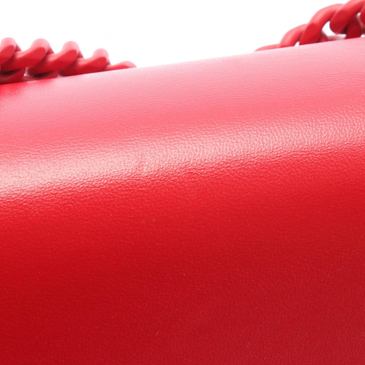 Bvlgari Red Color Leather Handbag (Pre-Owned)