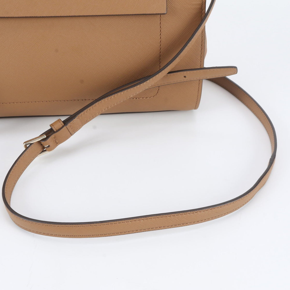 Coach Brown Camel Leather Shoulder Bag (Pre-Owned)