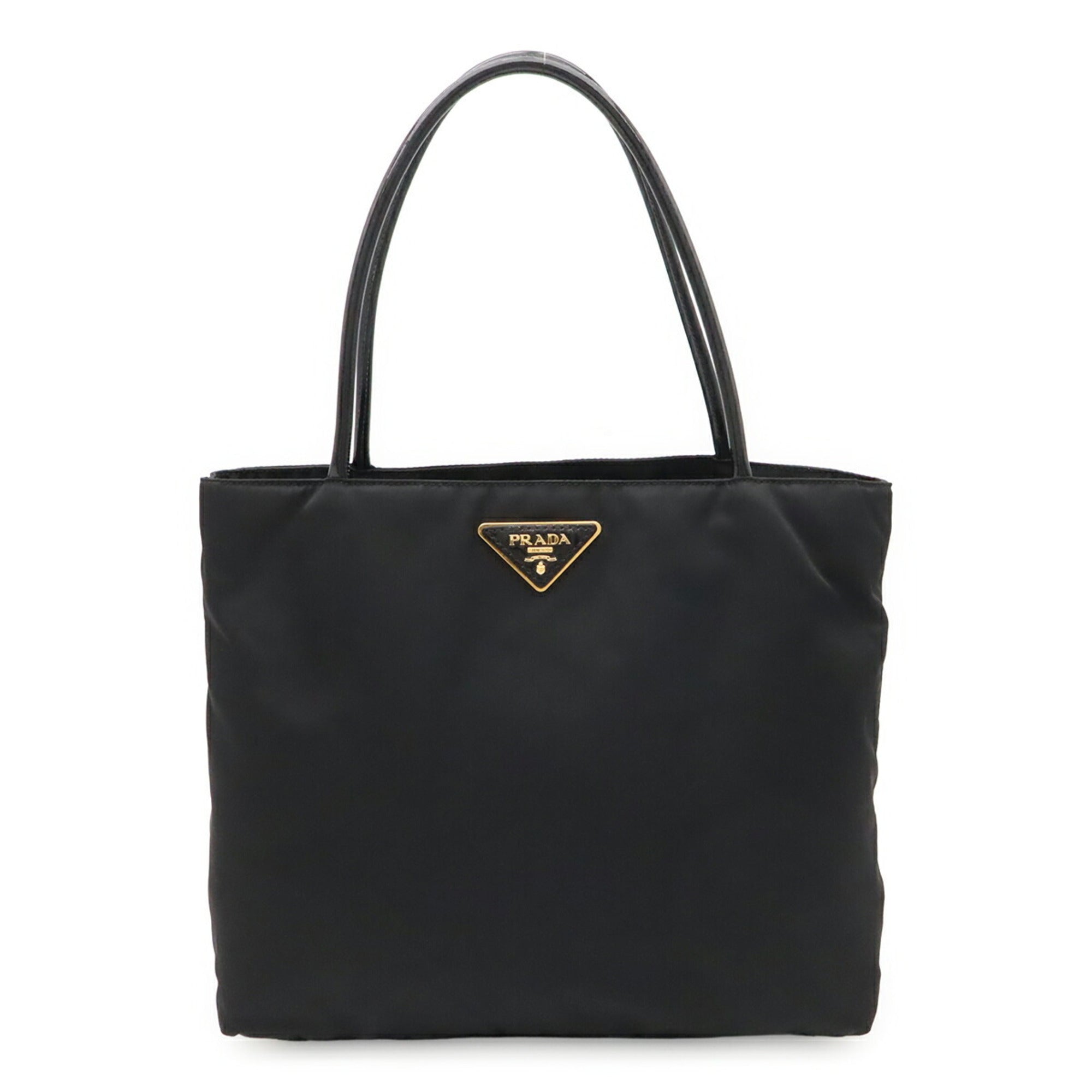 Prada Black Nero Nylon Shoulder Bag Tote Bag (Pre-Owned)