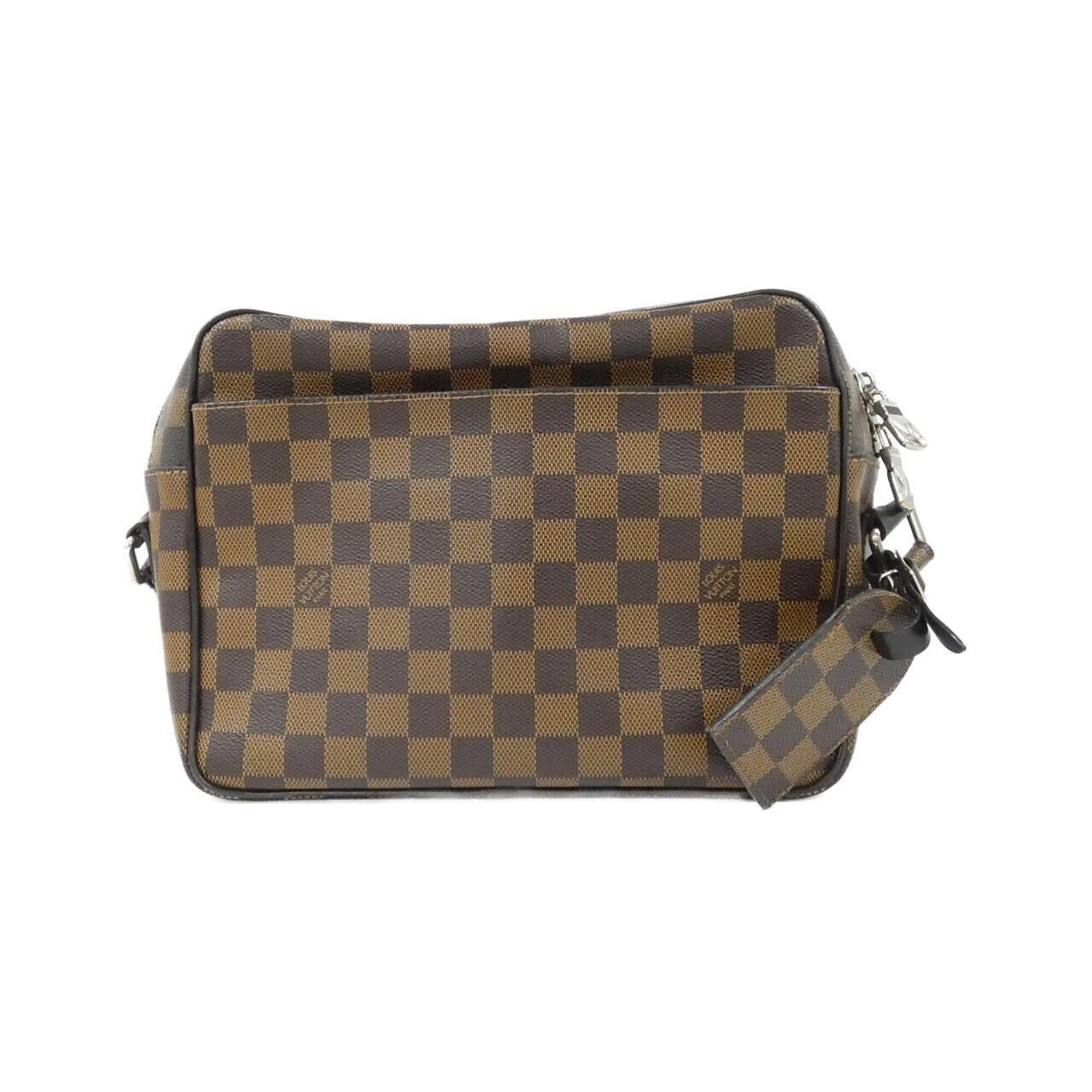 Louis Vuitton Ebene Coated Canvas Shoulder Bag (Pre-Owned)