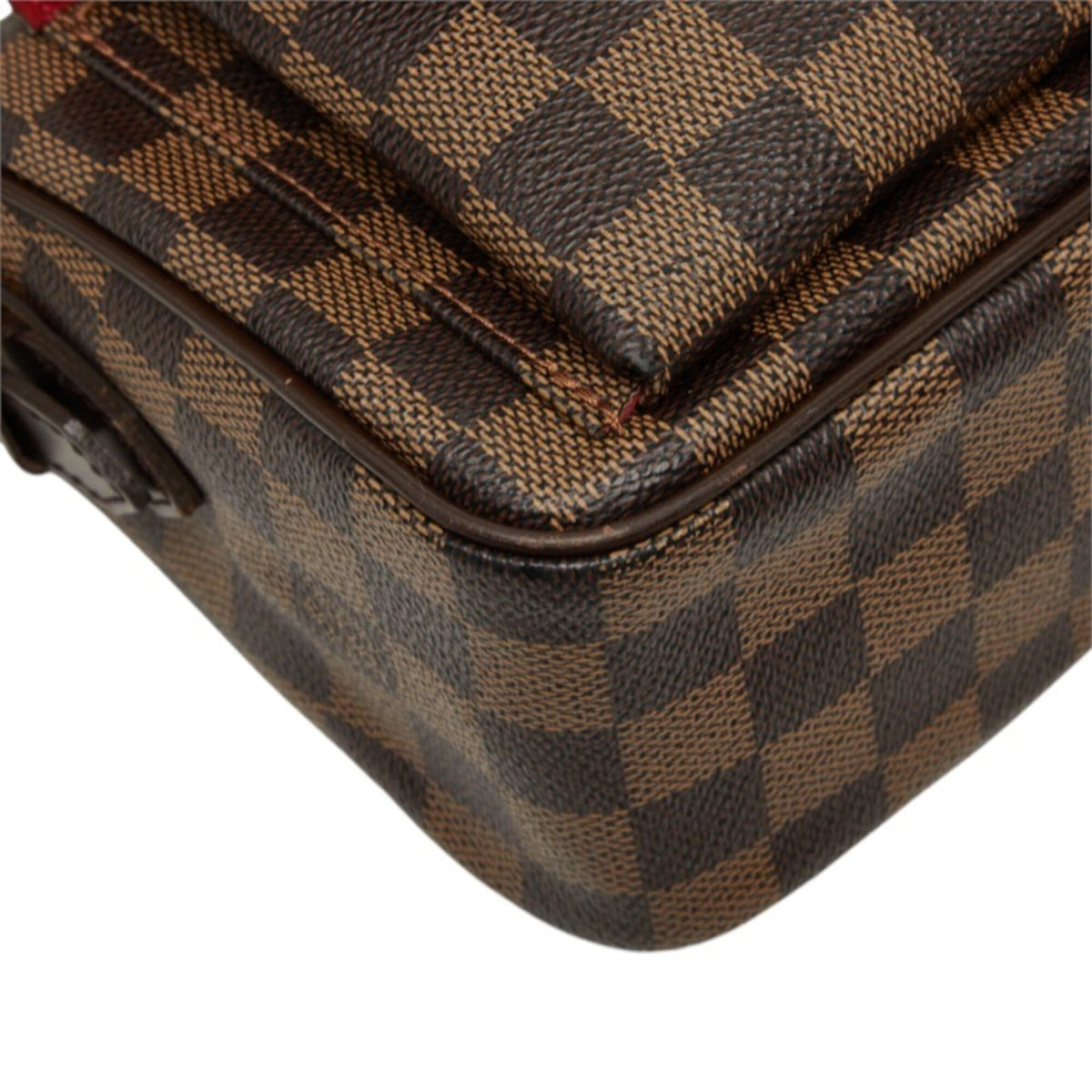 Louis Vuitton Damier Brown Pvc Leather Shoulder Bag (Pre-Owned)